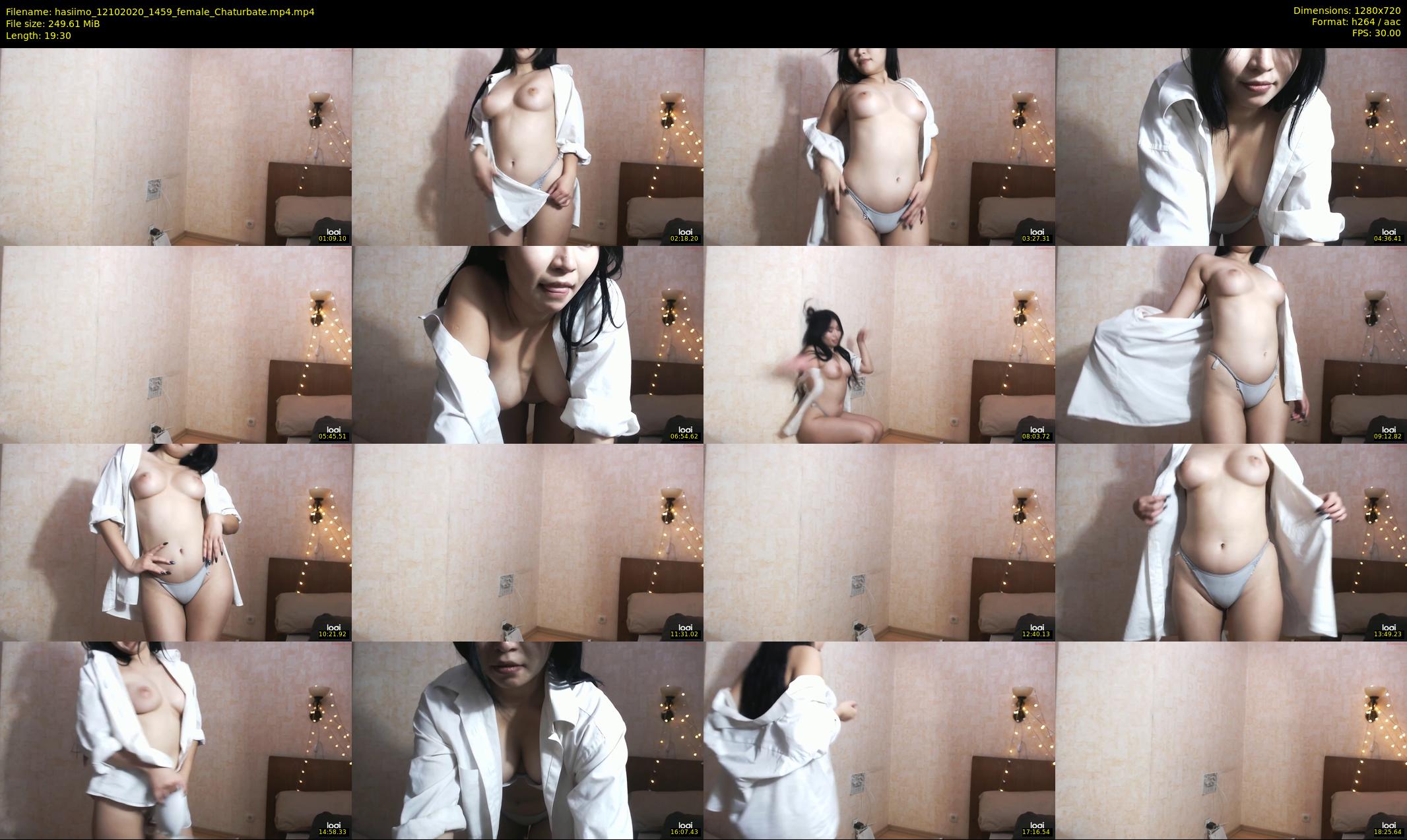 hasiimo — 20 minute Chaturbate female cam show recording, 720p, Oct 12, 2020