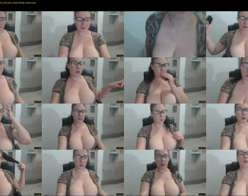 hugge_tits — 23 minute Chaturbate female cam show recording, 720p, Oct 12, 2020