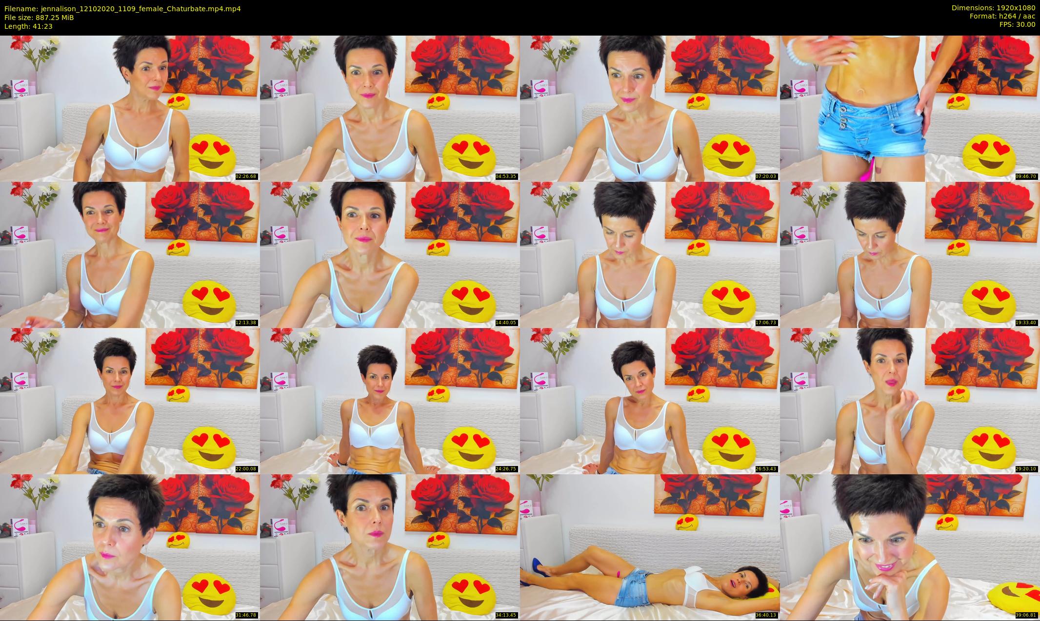 jennalison — 42 minute Chaturbate female cam show recording, 1080p, Oct 12, 2020