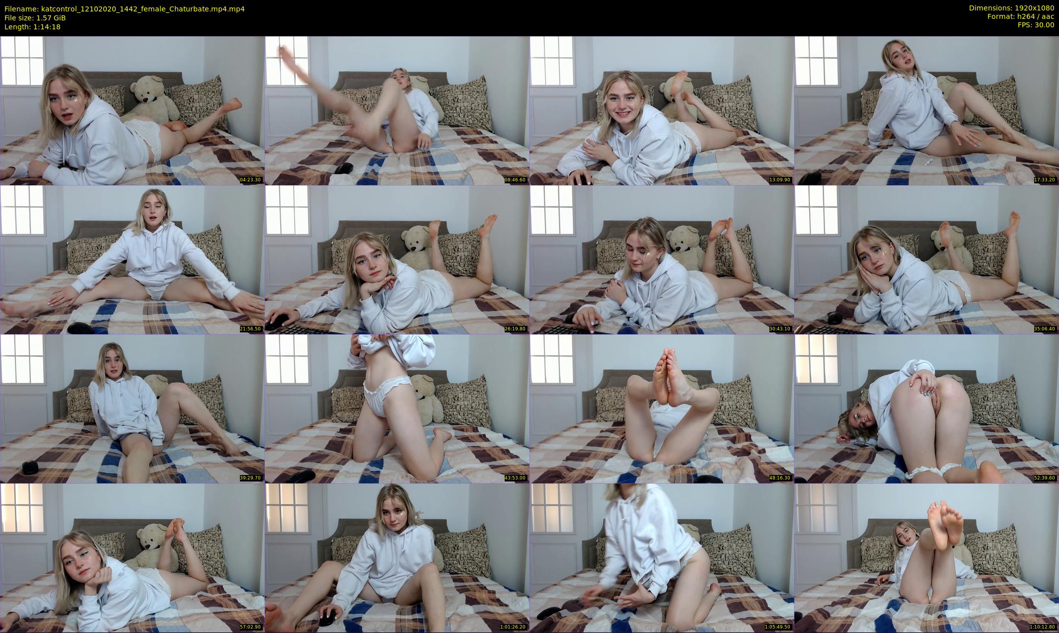 katcontrol — 75 minute Chaturbate female cam show recording, 1080p, Oct 12, 2020
