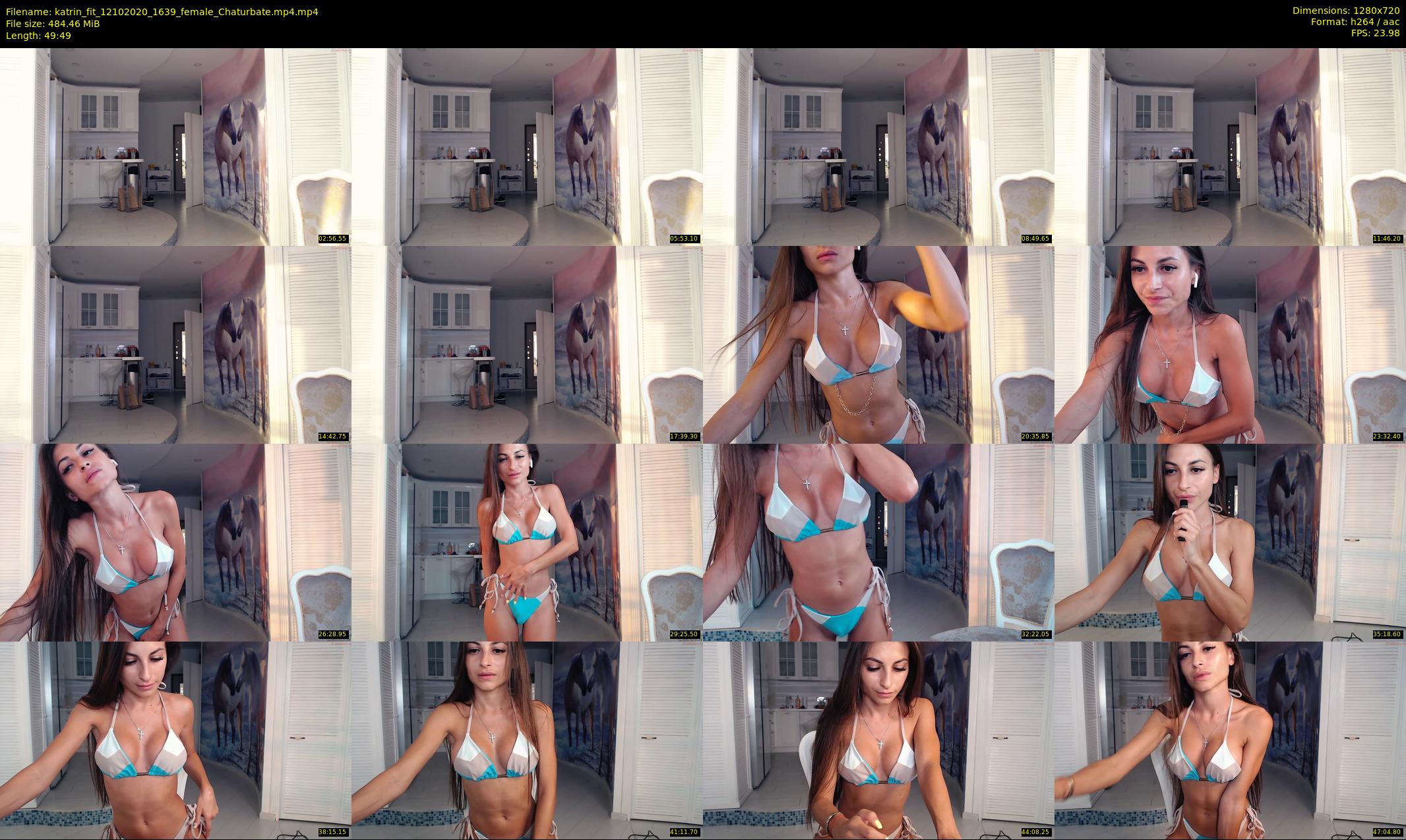 katrin_fit — 50 minute Chaturbate female cam show recording, 720p, Oct 12, 2020