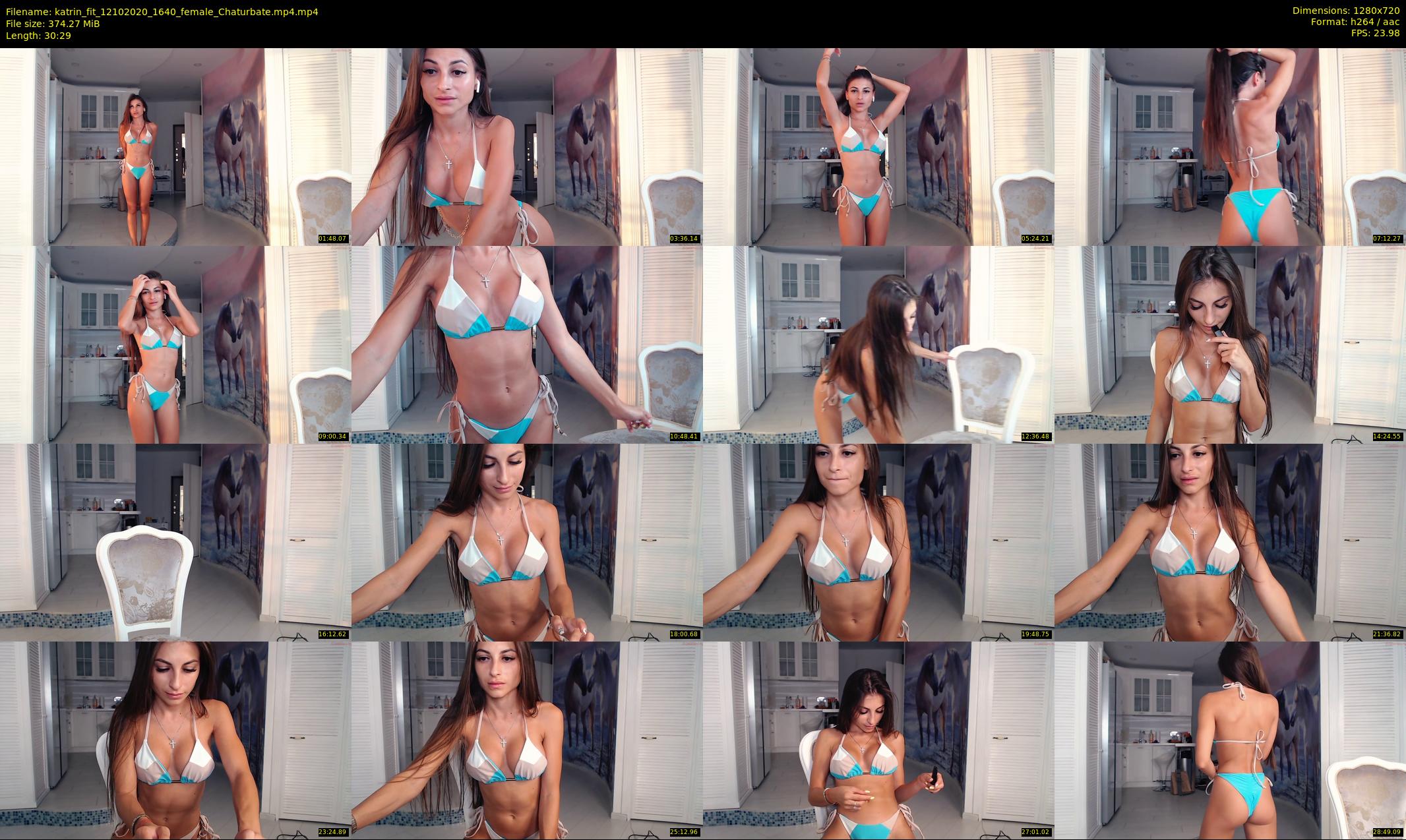 katrin_fit — 31 minute Chaturbate female cam show recording, 720p, Oct 12, 2020