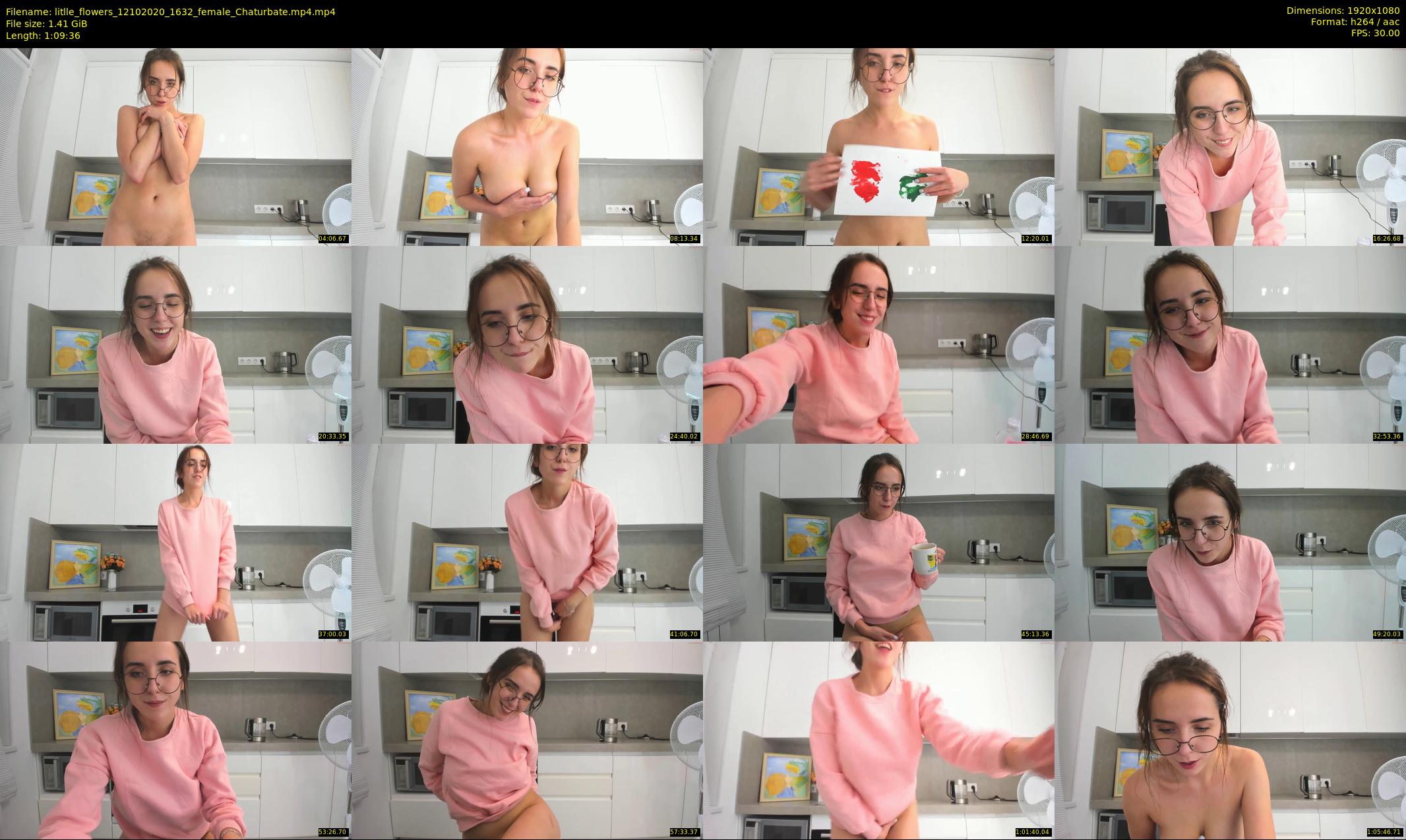 litlle_flowers — 70 minute Chaturbate female cam show recording, 1080p, Oct 12, 2020