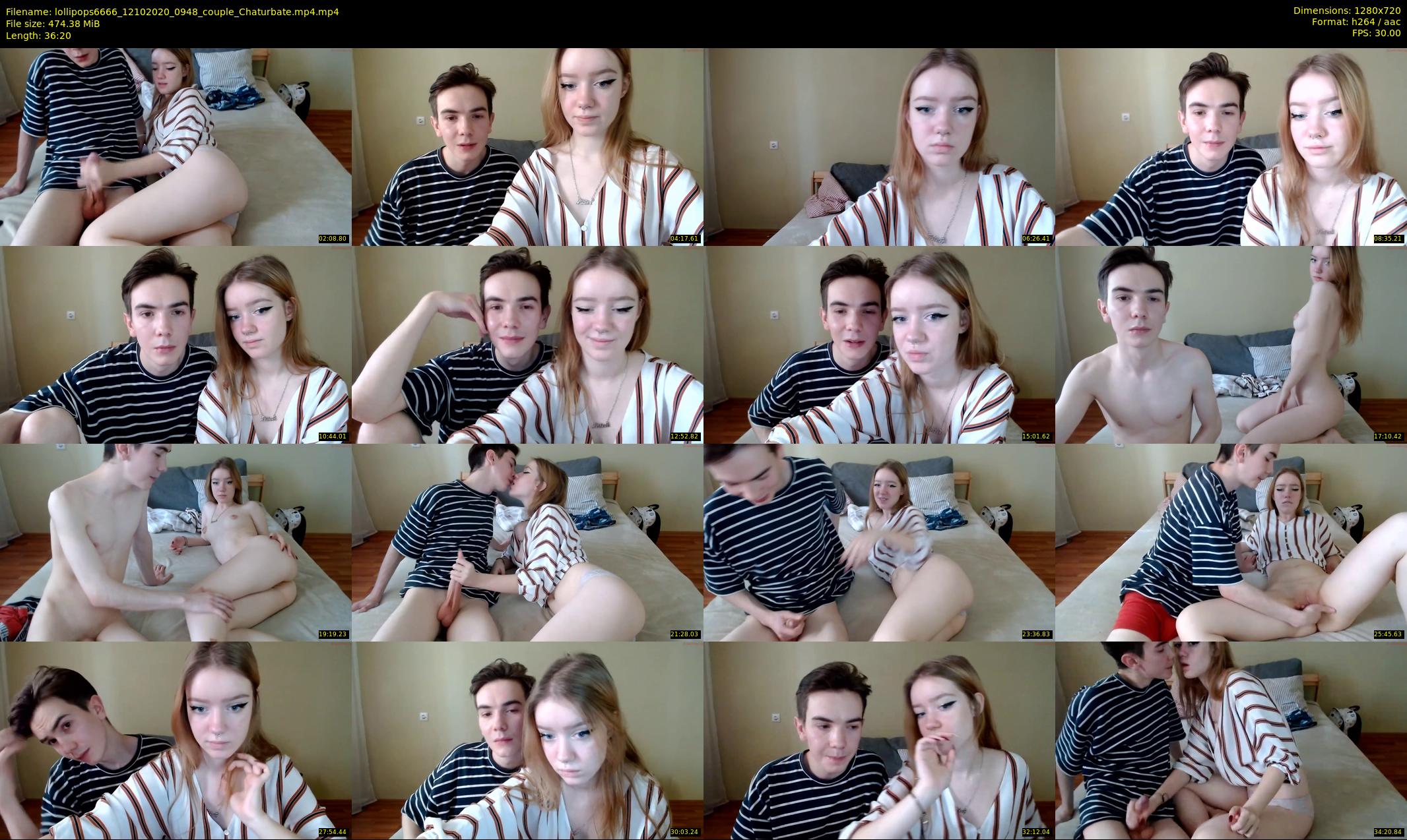 lollipops6666 — 37 minute Chaturbate couple cam show recording, 720p, Oct 12, 2020