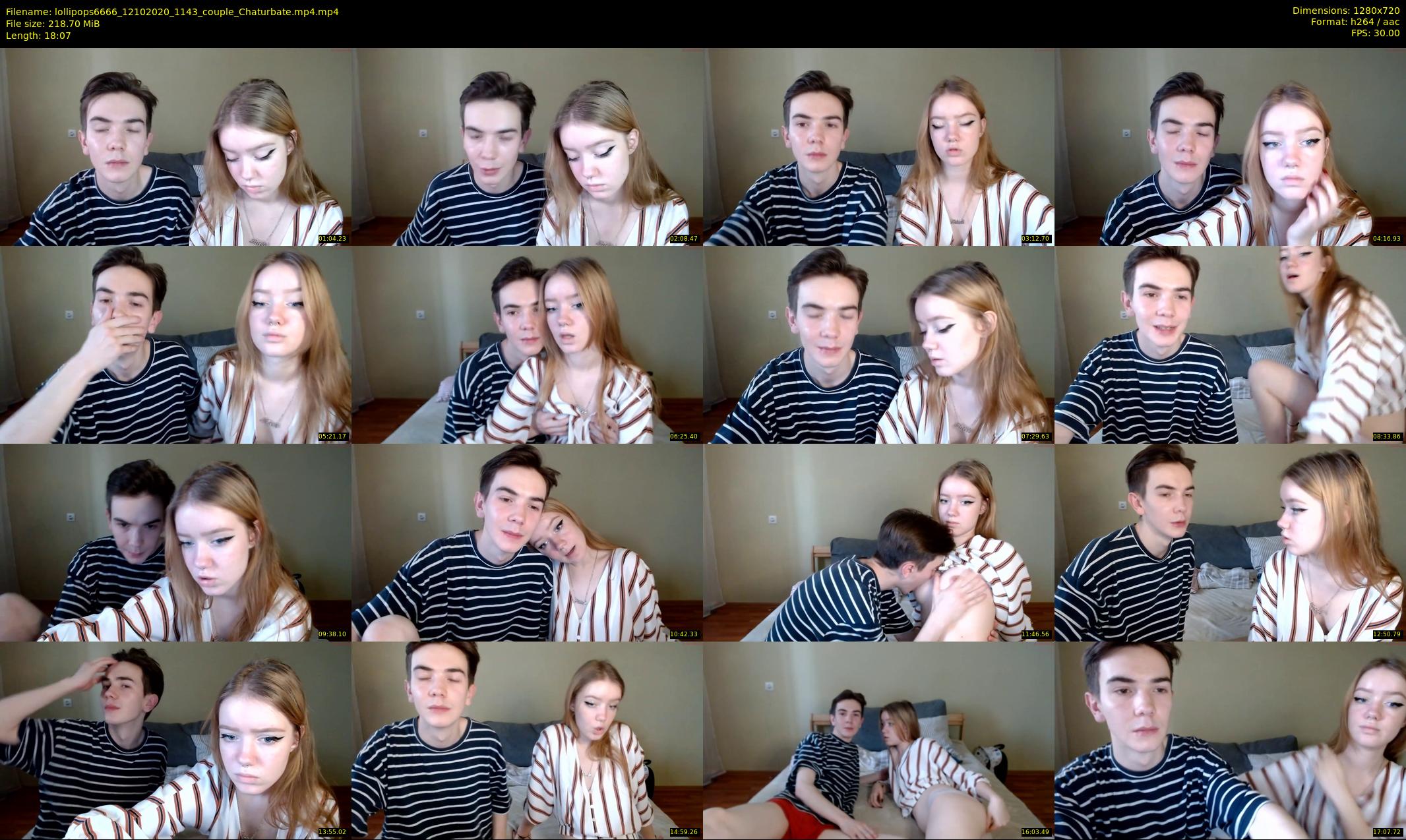 lollipops6666 — 19 minute Chaturbate couple cam show recording, 720p, Oct 12, 2020