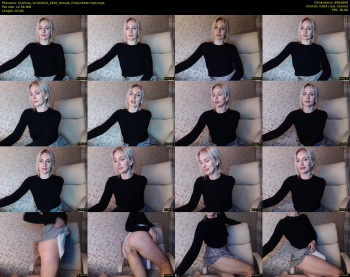mallinia — 3 minute Chaturbate female cam show recording, 480p, Oct 12, 2020