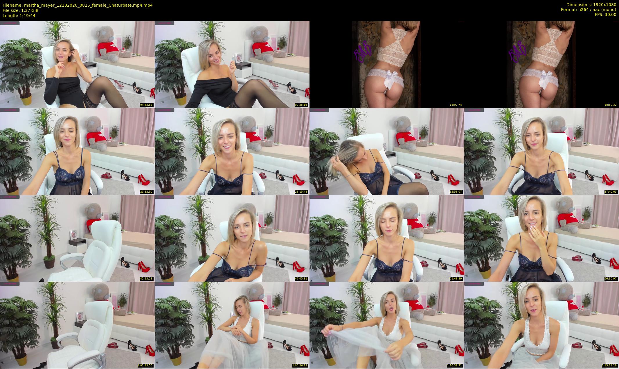 martha_mayer — 80 minute Chaturbate female cam show recording, 1080p, Oct 12, 2020