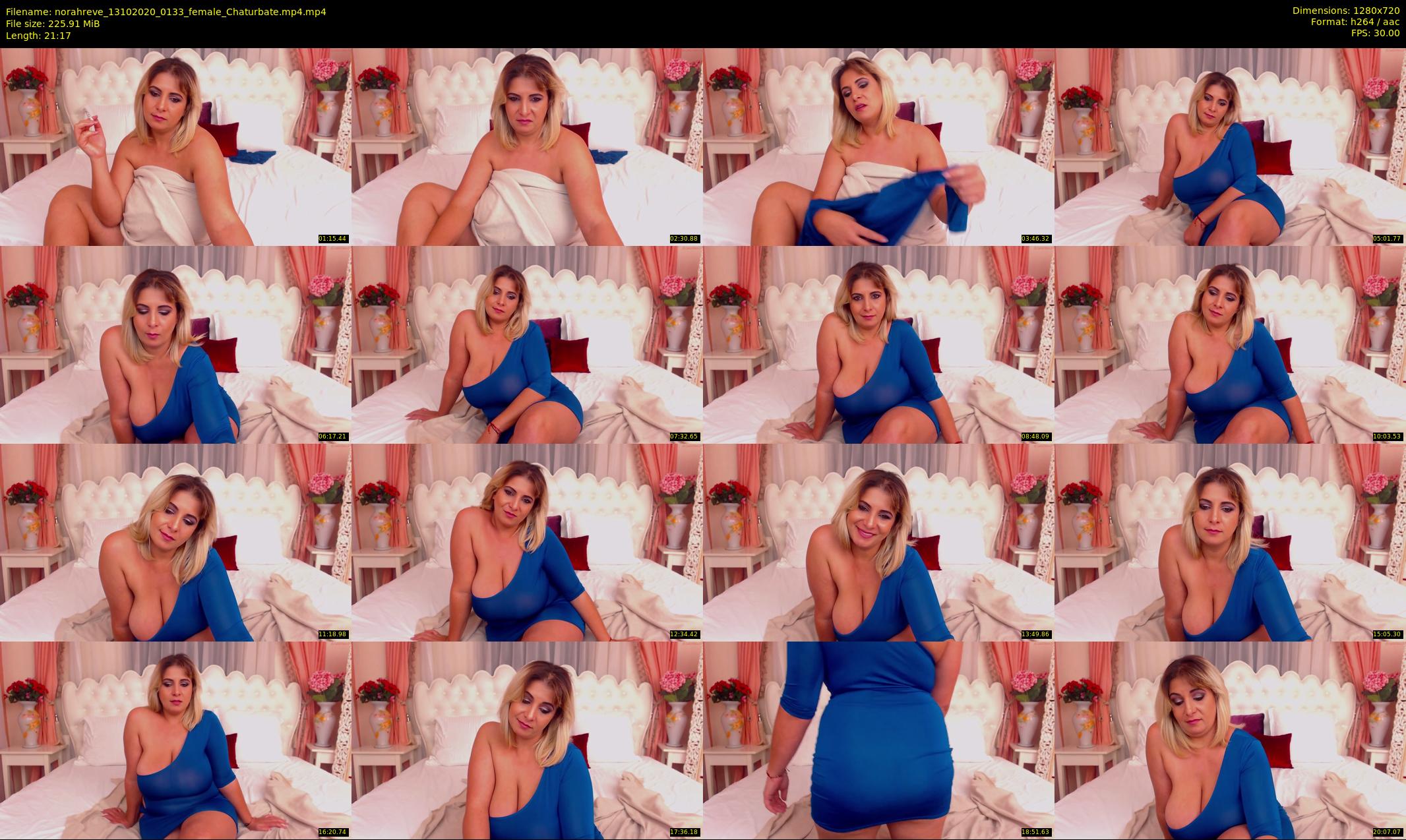 norahreve — 22 minute Chaturbate female cam show recording, 720p, Oct 13, 2020