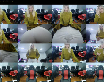 rosiehw — 70 minute Chaturbate couple cam show recording, 1080p, Oct 12, 2020