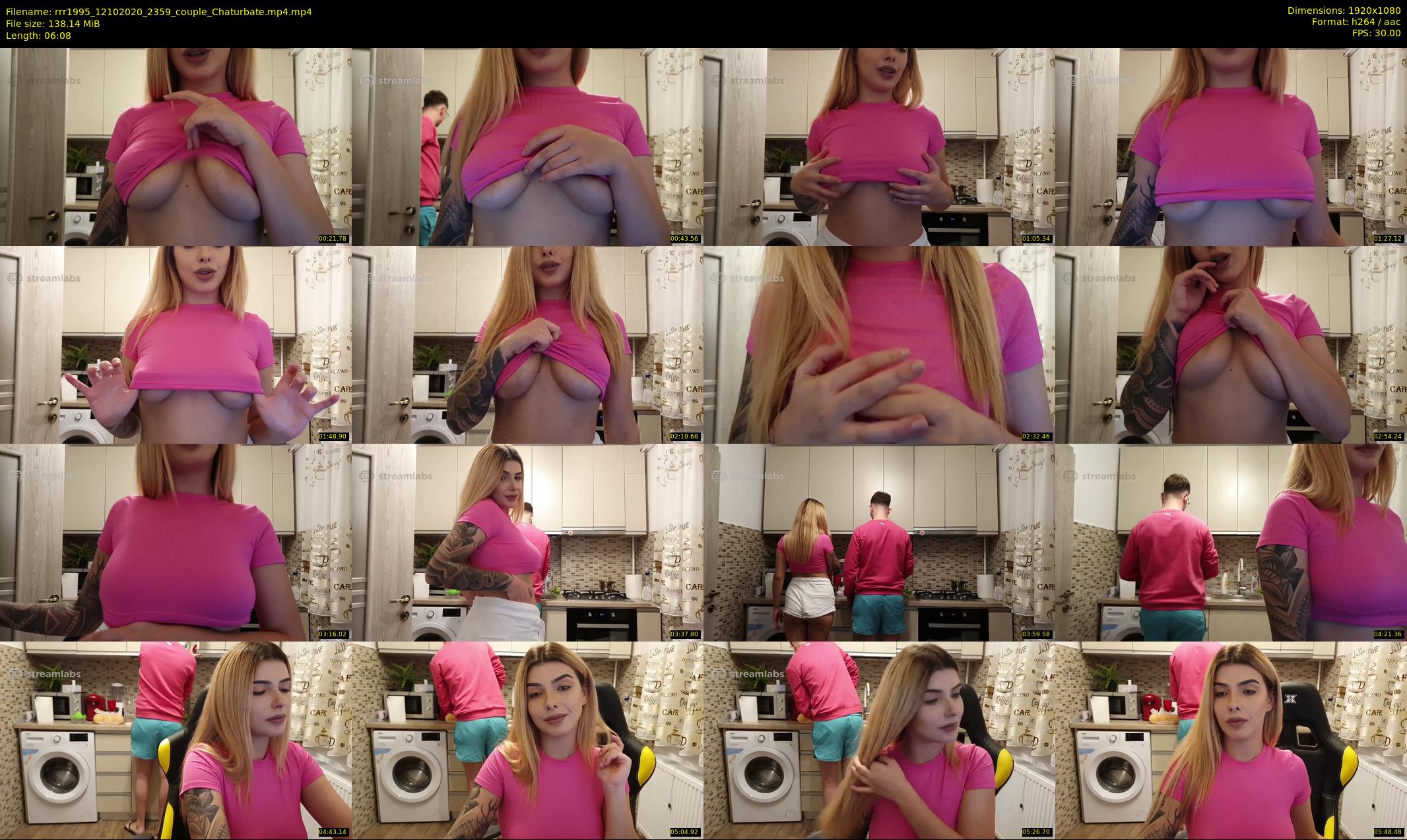 rrr1995 — 7 minute Chaturbate couple cam show recording, 1080p, Oct 12, 2020