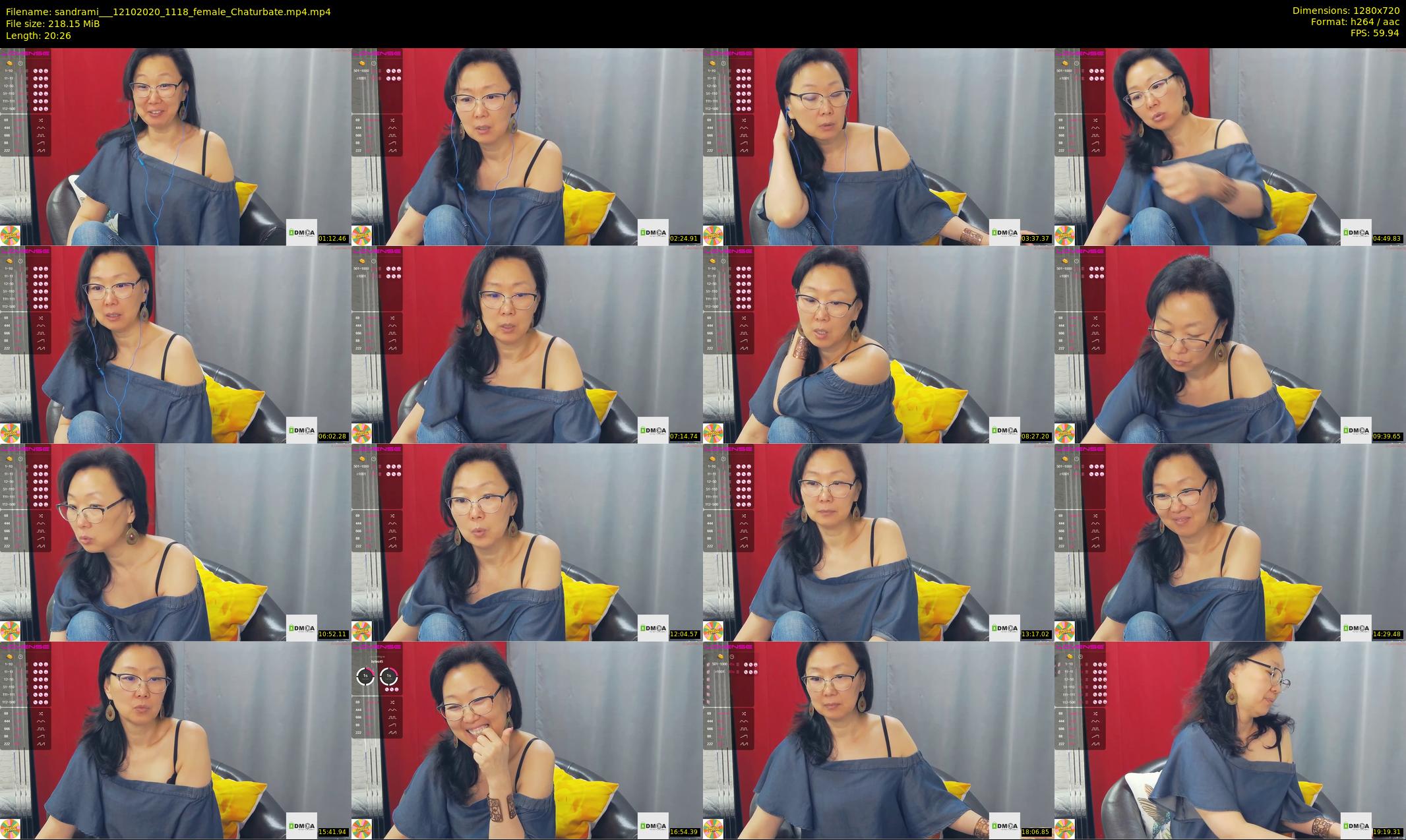 sandrami__ — 21 minute Chaturbate female cam show recording, 720p, Oct 12, 2020