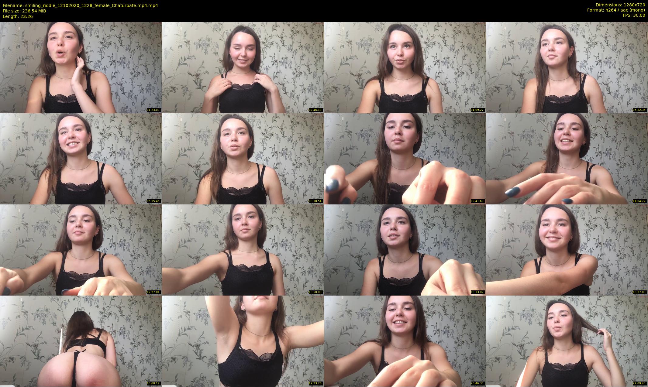 smiling_riddle — 24 minute Chaturbate female cam show recording, 720p, Oct 12, 2020