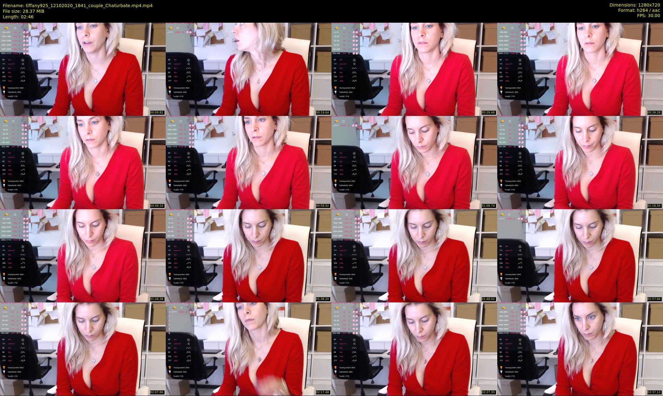 tiffany925 — 3 minute Chaturbate female cam show recording, 720p, Oct 12, 2020