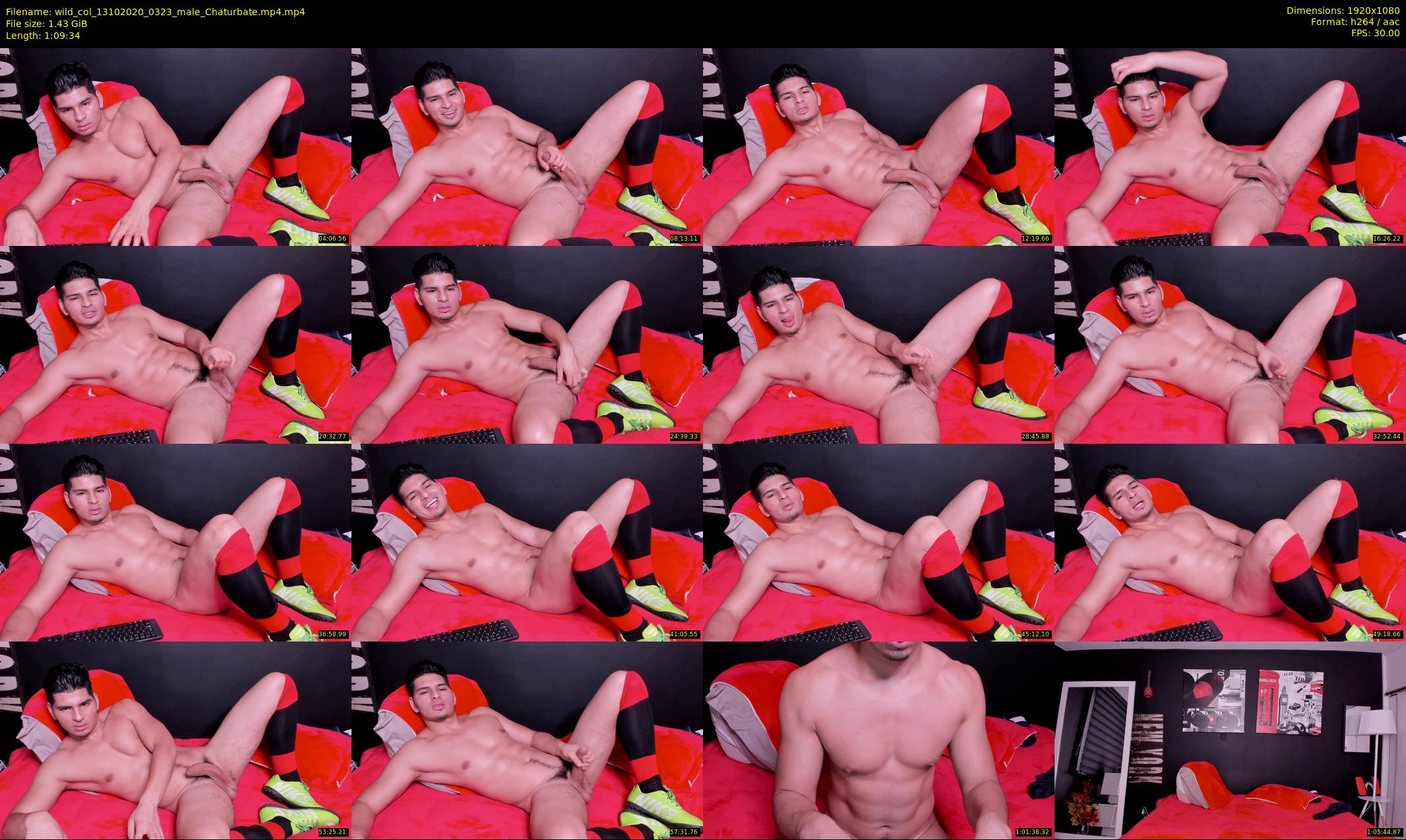 wild_col — 70 minute Chaturbate male cam show recording, 1080p, Oct 13, 2020
