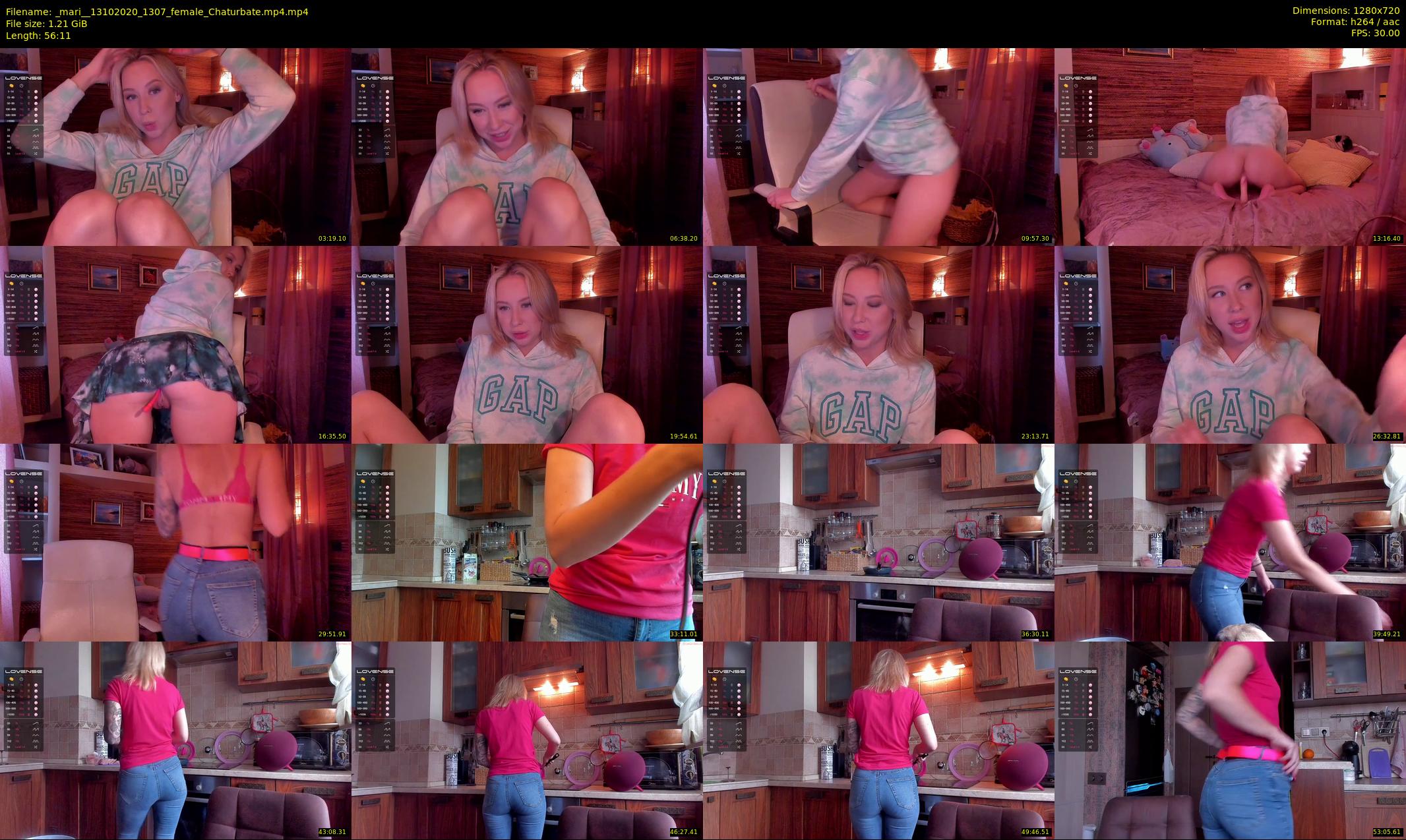 _mari_ — 57 minute Chaturbate female cam show recording, 720p, Oct 13, 2020