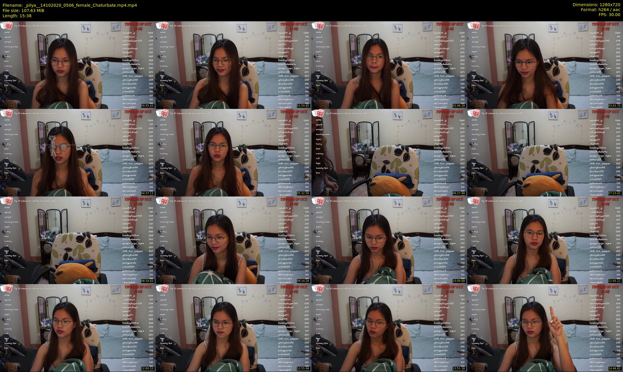 _pilya_ — 16 minute Chaturbate female cam show recording, 720p, Oct 14, 2020