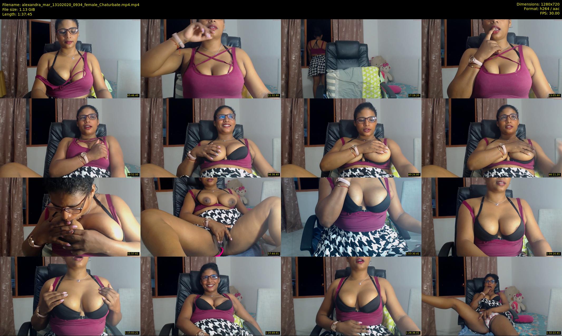 alexandra_mar — 98 minute Chaturbate female cam show recording, 720p, Oct 13, 2020