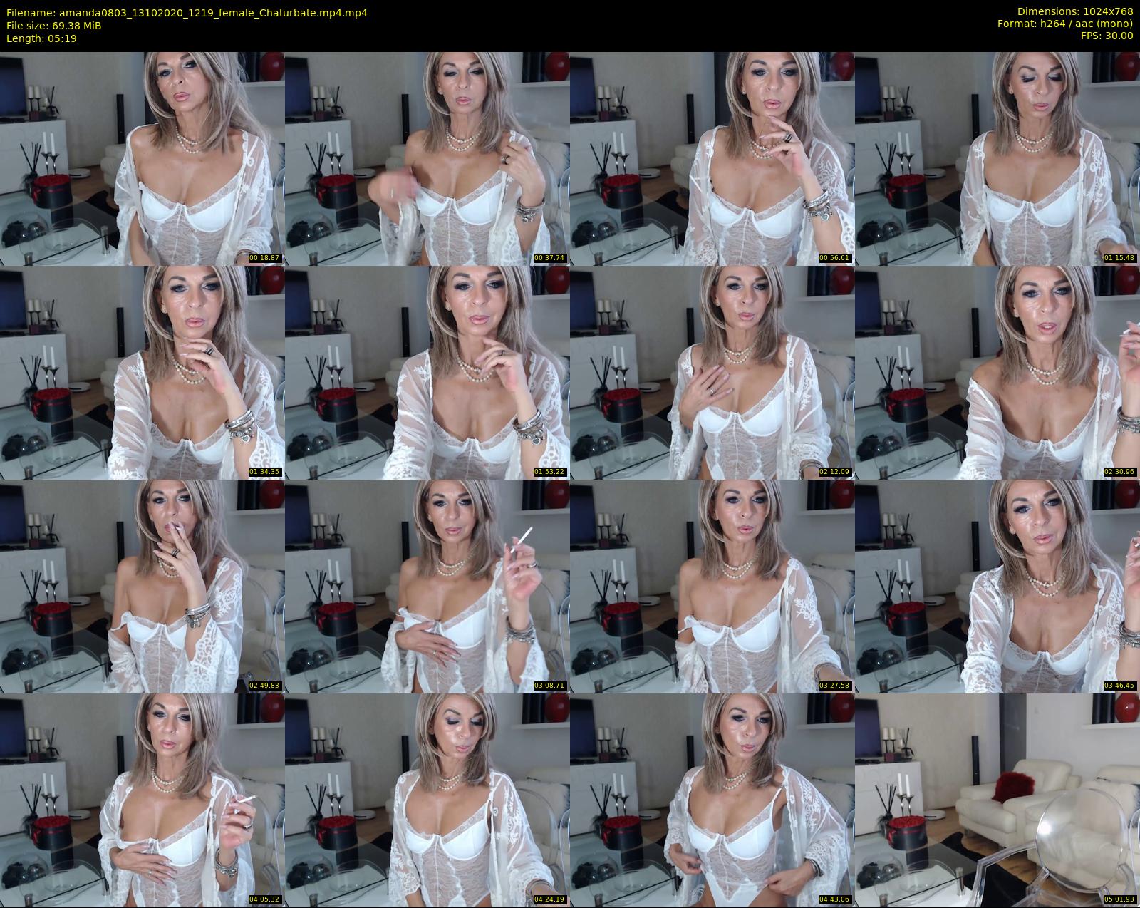 amanda0803 — 6 minute Chaturbate female cam show recording, 720p, Oct 13, 2020