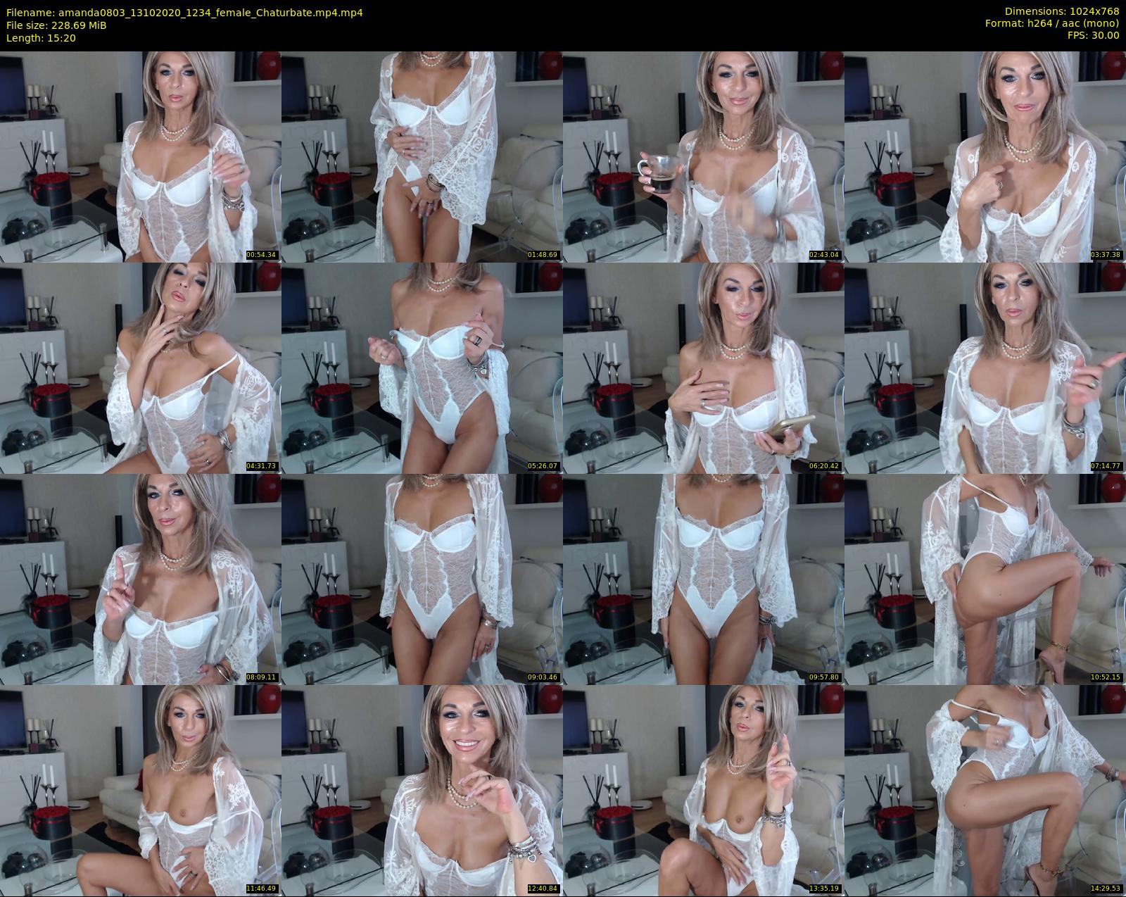 amanda0803 — 16 minute Chaturbate female cam show recording, 720p, Oct 13, 2020