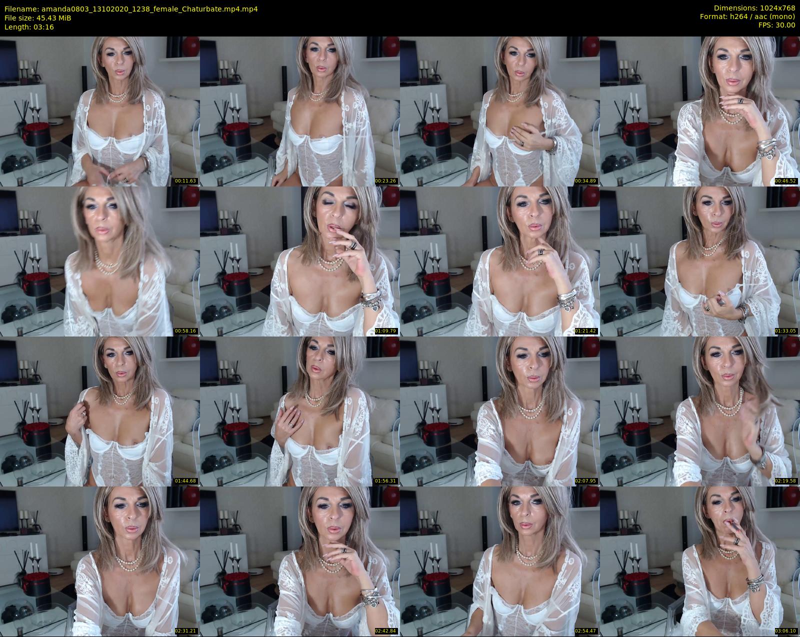 amanda0803 — 4 minute Chaturbate female cam show recording, 720p, Oct 13, 2020