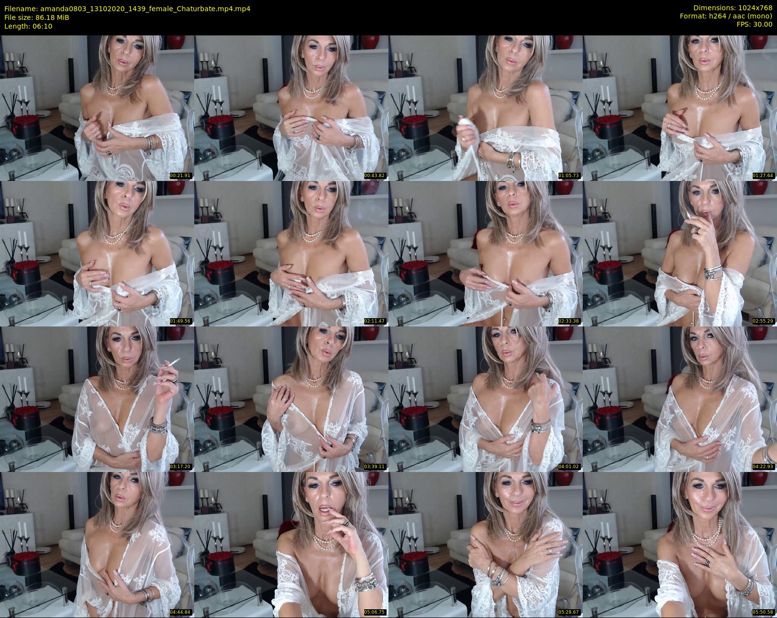 amanda0803 — 7 minute Chaturbate female cam show recording, 720p, Oct 13, 2020
