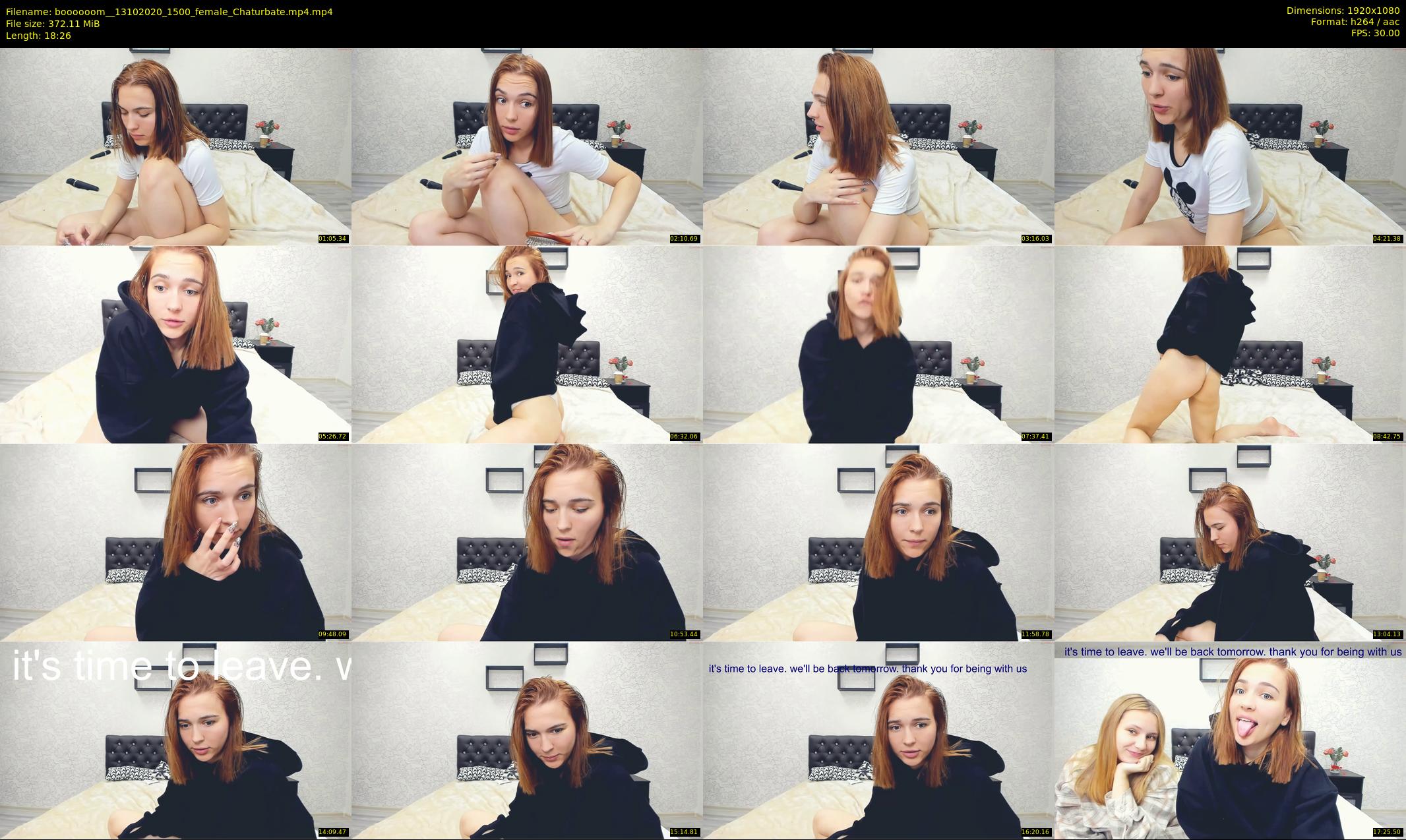 boooooom_ — 19 minute Chaturbate female cam show recording, 1080p, Oct 13, 2020