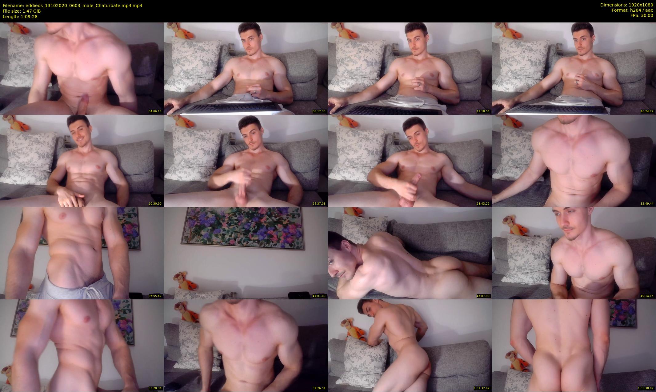 eddieds — 70 minute Chaturbate male cam show recording, 1080p, Oct 13, 2020