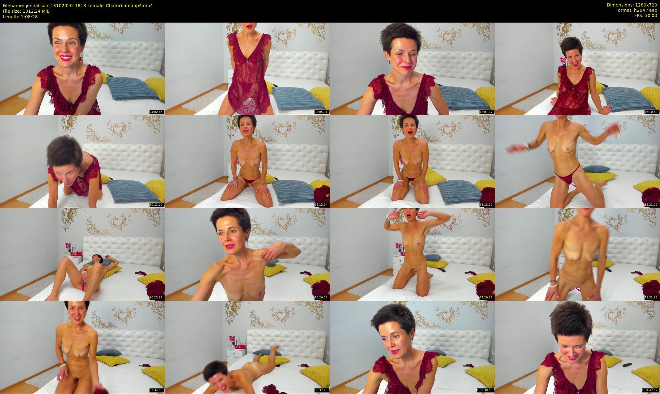 jennalison — 69 minute Chaturbate female cam show recording, 720p, Oct 13, 2020