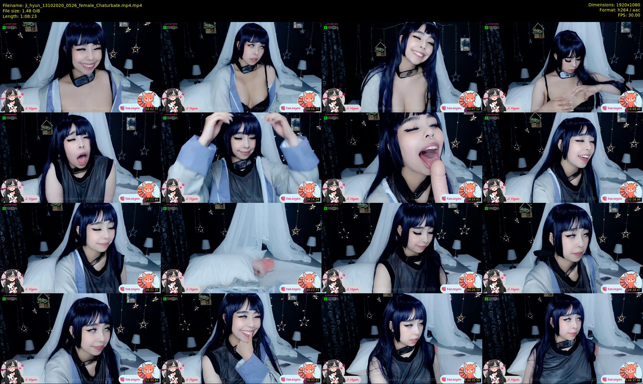 ji_hyun — 69 minute Chaturbate female cam show recording, 1080p, Oct 13, 2020