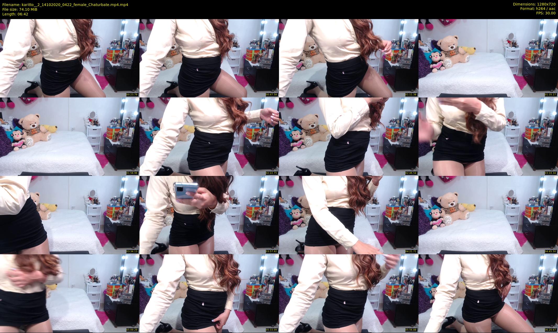 karitto__2 — 7 minute Chaturbate female cam show recording, 720p, Oct 14, 2020