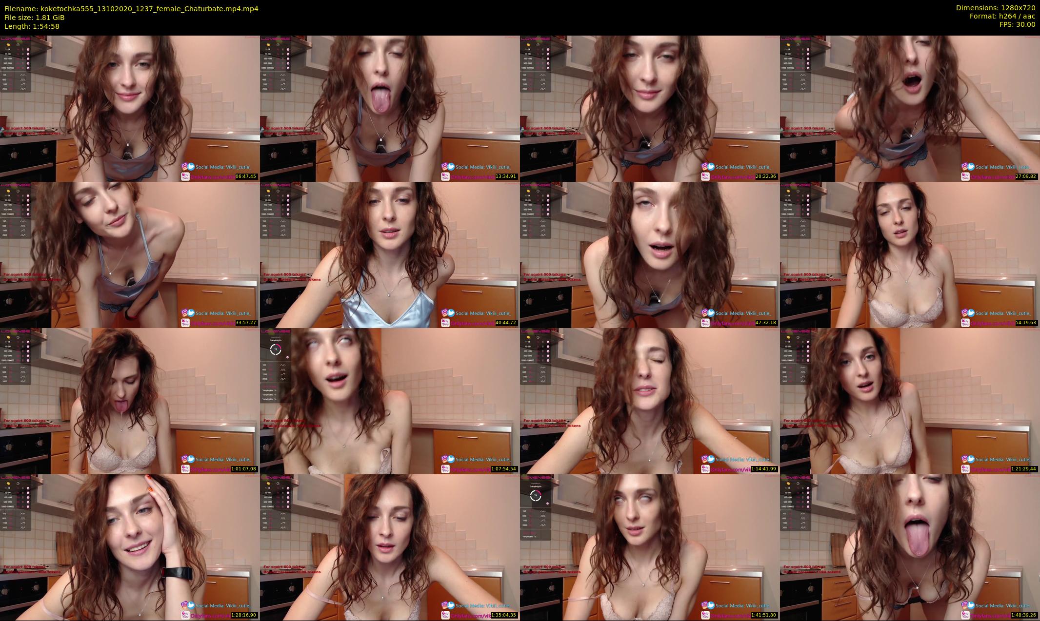koketochka555 — 115 minute Chaturbate female cam show recording, 720p, Oct 13, 2020