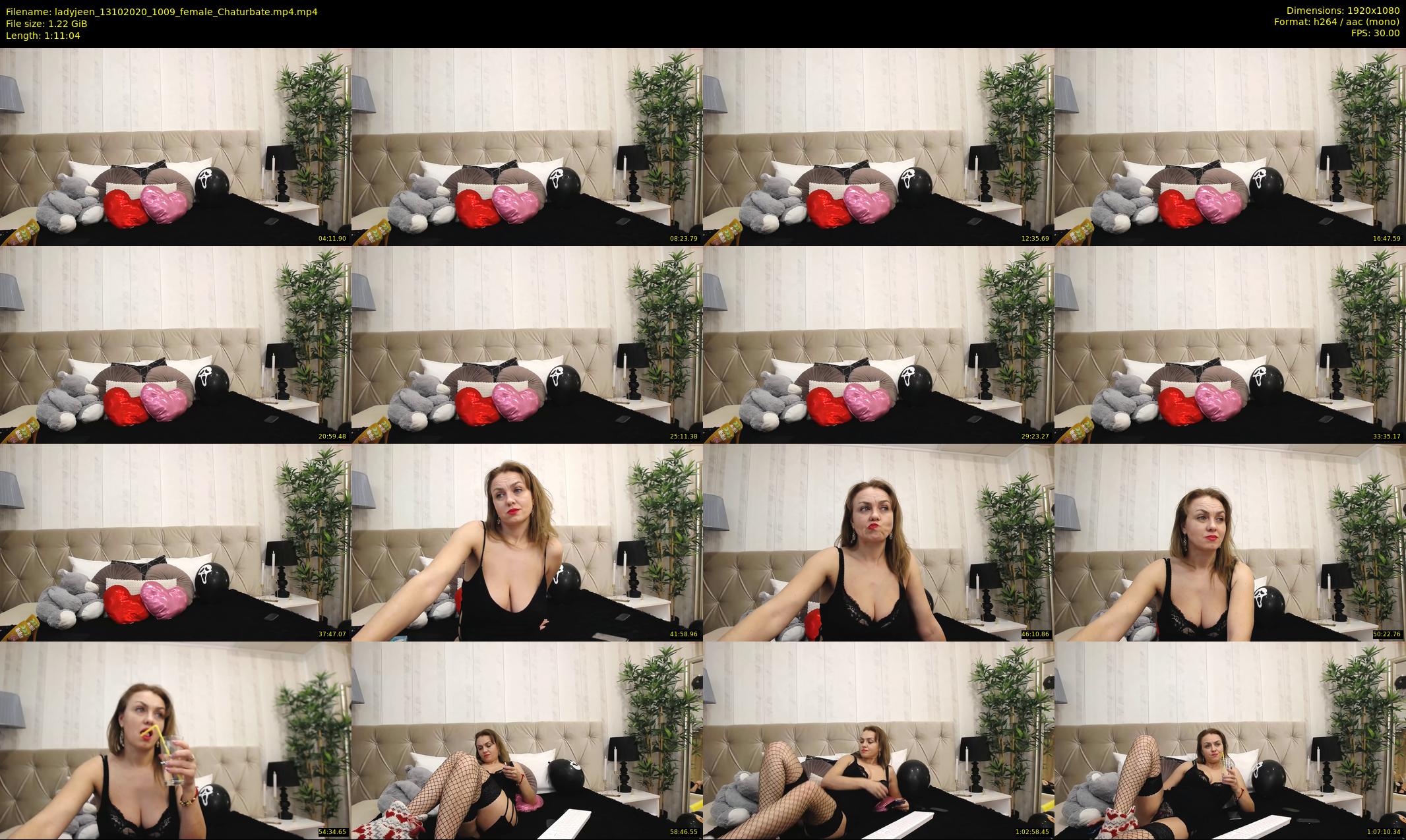 ladyjeen — 72 minute Chaturbate female cam show recording, 1080p, Oct 13, 2020