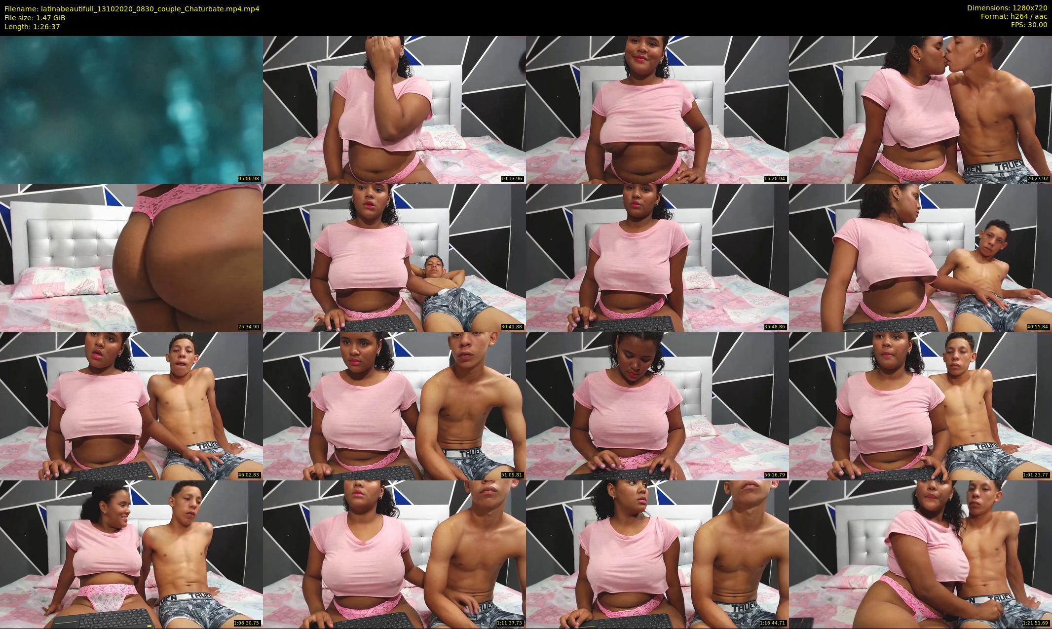 latinabeautifull — 87 minute Chaturbate female cam show recording, 720p, Oct 13, 2020