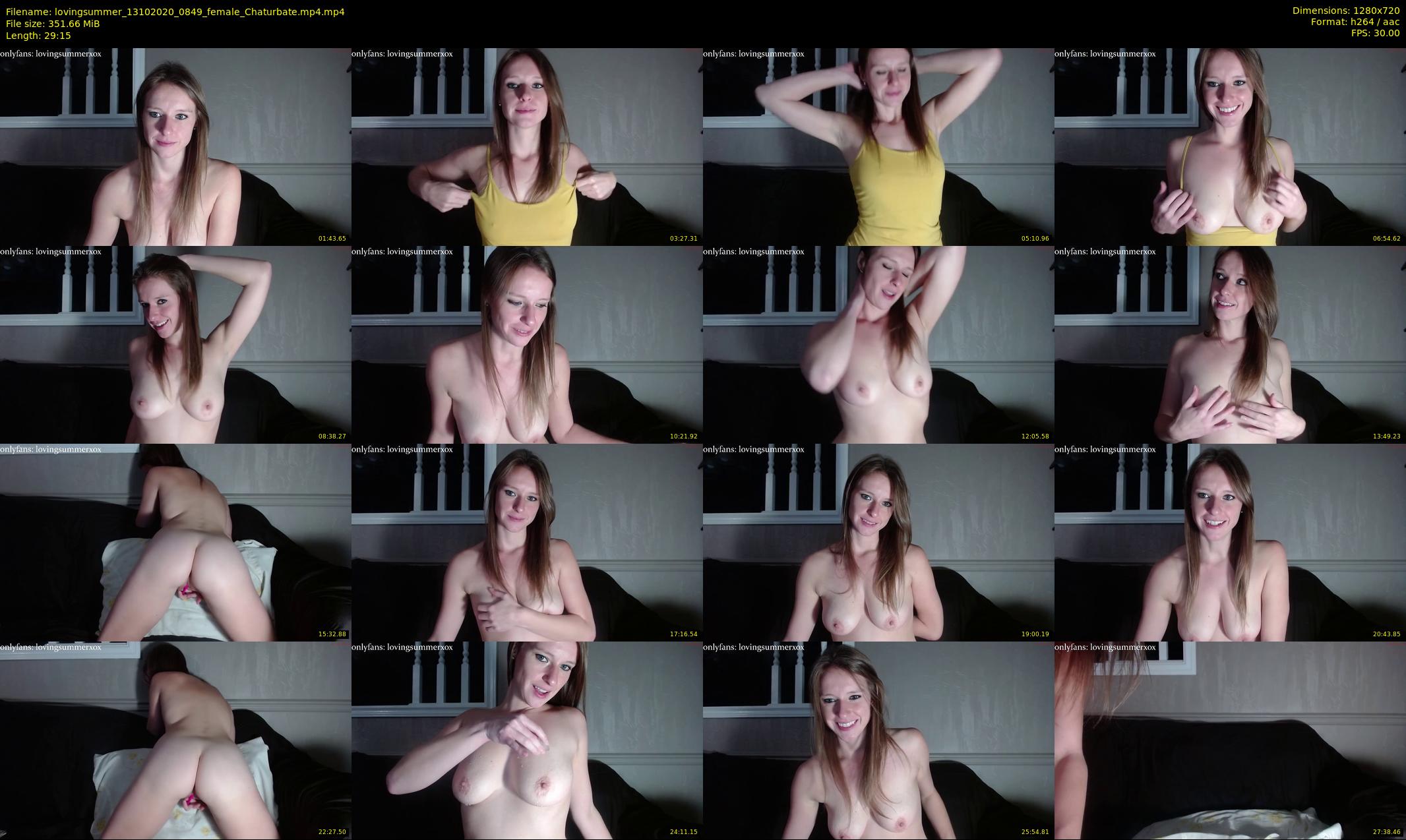 lovingsummer — 30 minute Chaturbate female cam show recording, 720p, Oct 13, 2020