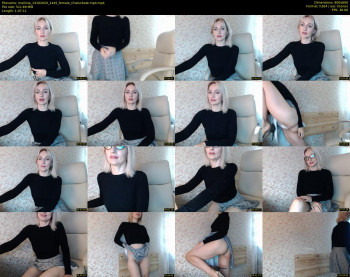 mallinia — 68 minute Chaturbate female cam show recording, 480p, Oct 13, 2020