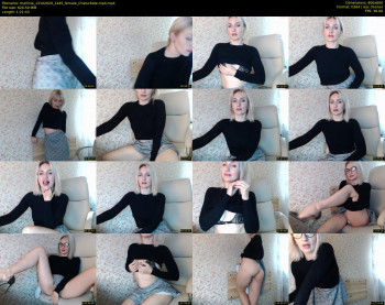 mallinia — 82 minute Chaturbate female cam show recording, 480p, Oct 13, 2020