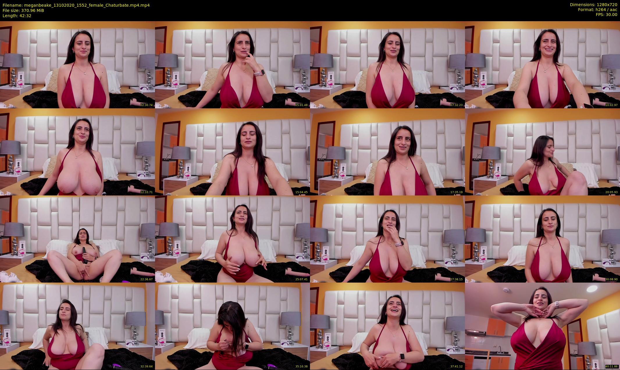 meganbeake — 43 minute Chaturbate female cam show recording, 720p, Oct 13, 2020