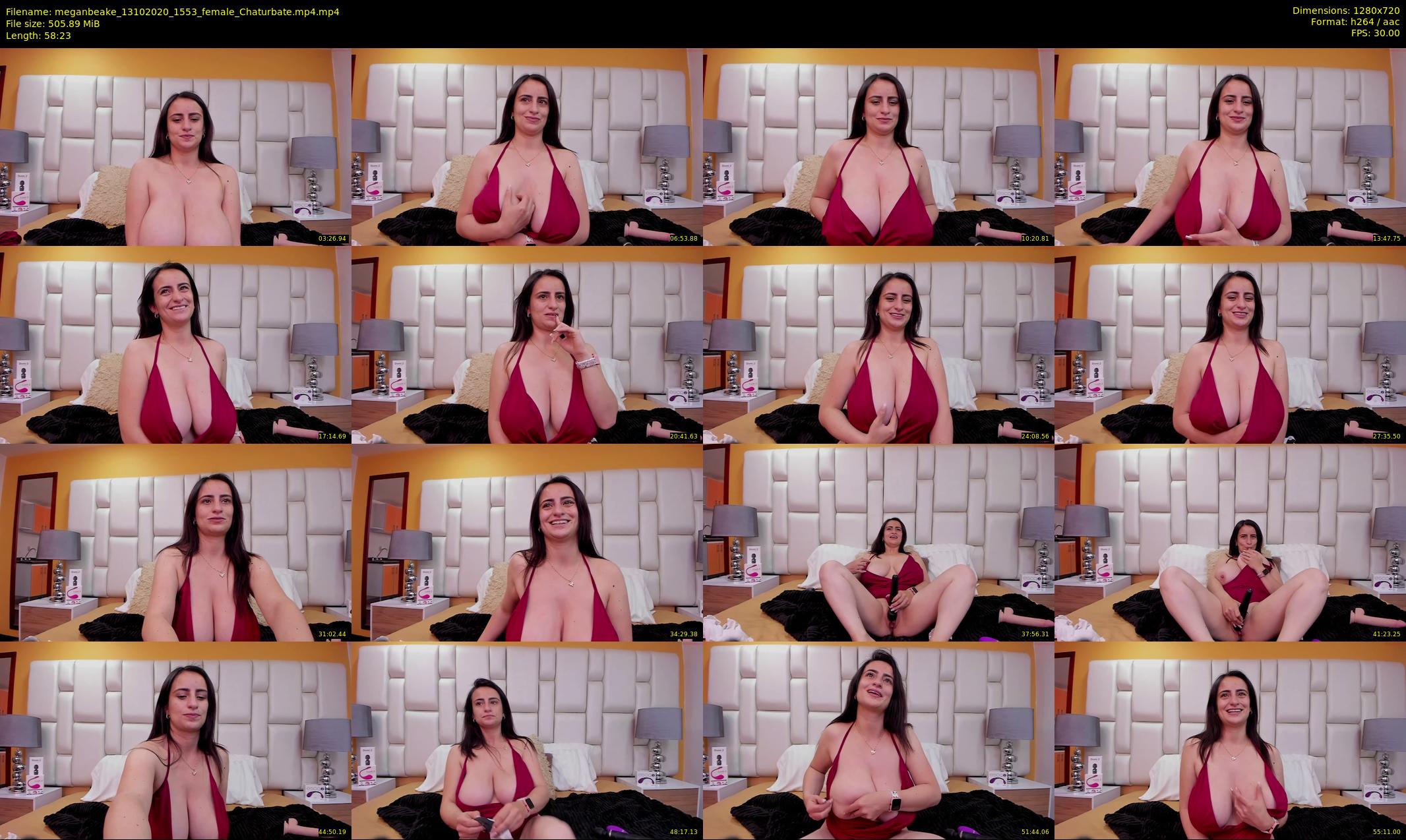 meganbeake — 59 minute Chaturbate female cam show recording, 720p, Oct 13, 2020