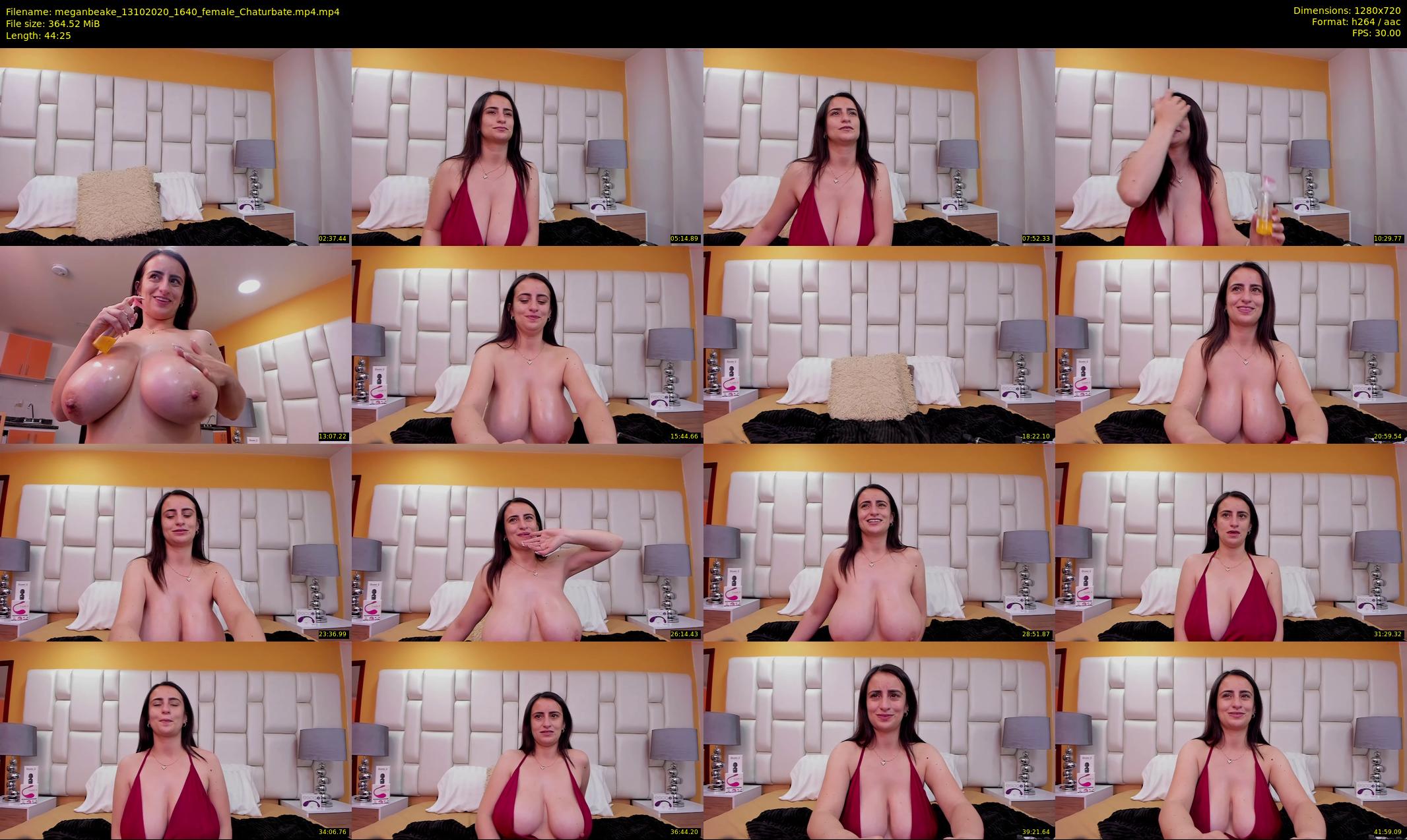 meganbeake — 45 minute Chaturbate female cam show recording, 720p, Oct 13, 2020