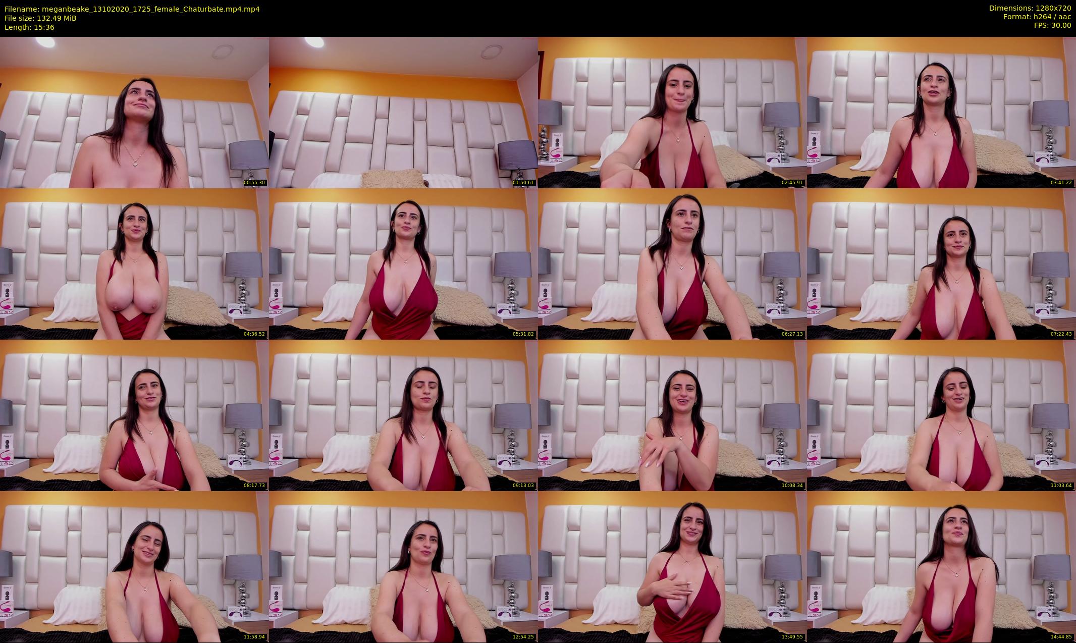 meganbeake — 16 minute Chaturbate female cam show recording, 720p, Oct 13, 2020
