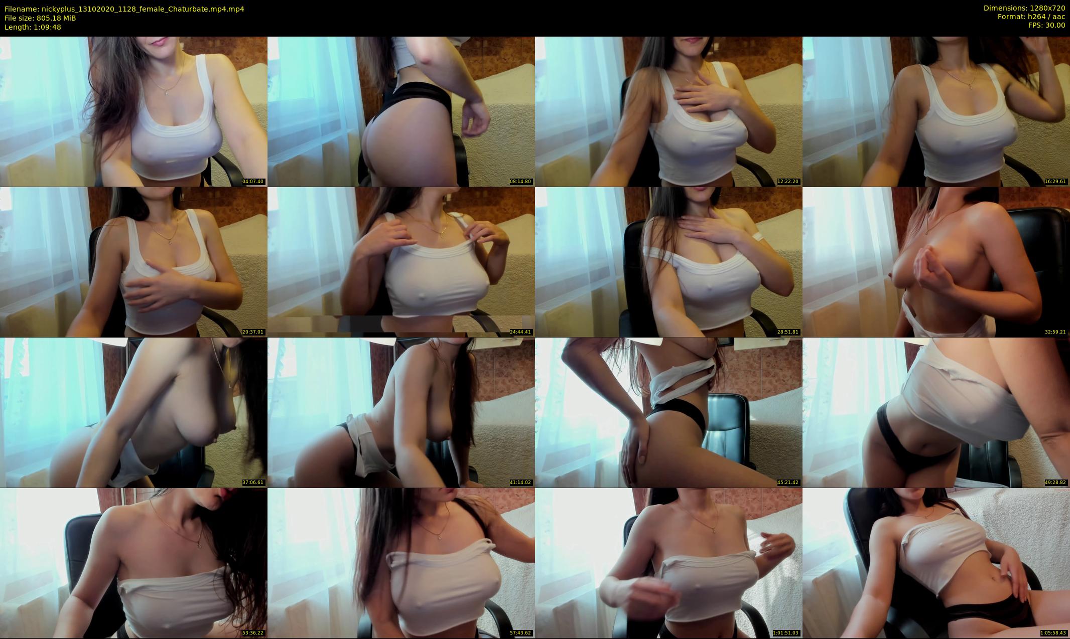 nickyplus — 70 minute Chaturbate couple cam show recording, 720p, Oct 13, 2020