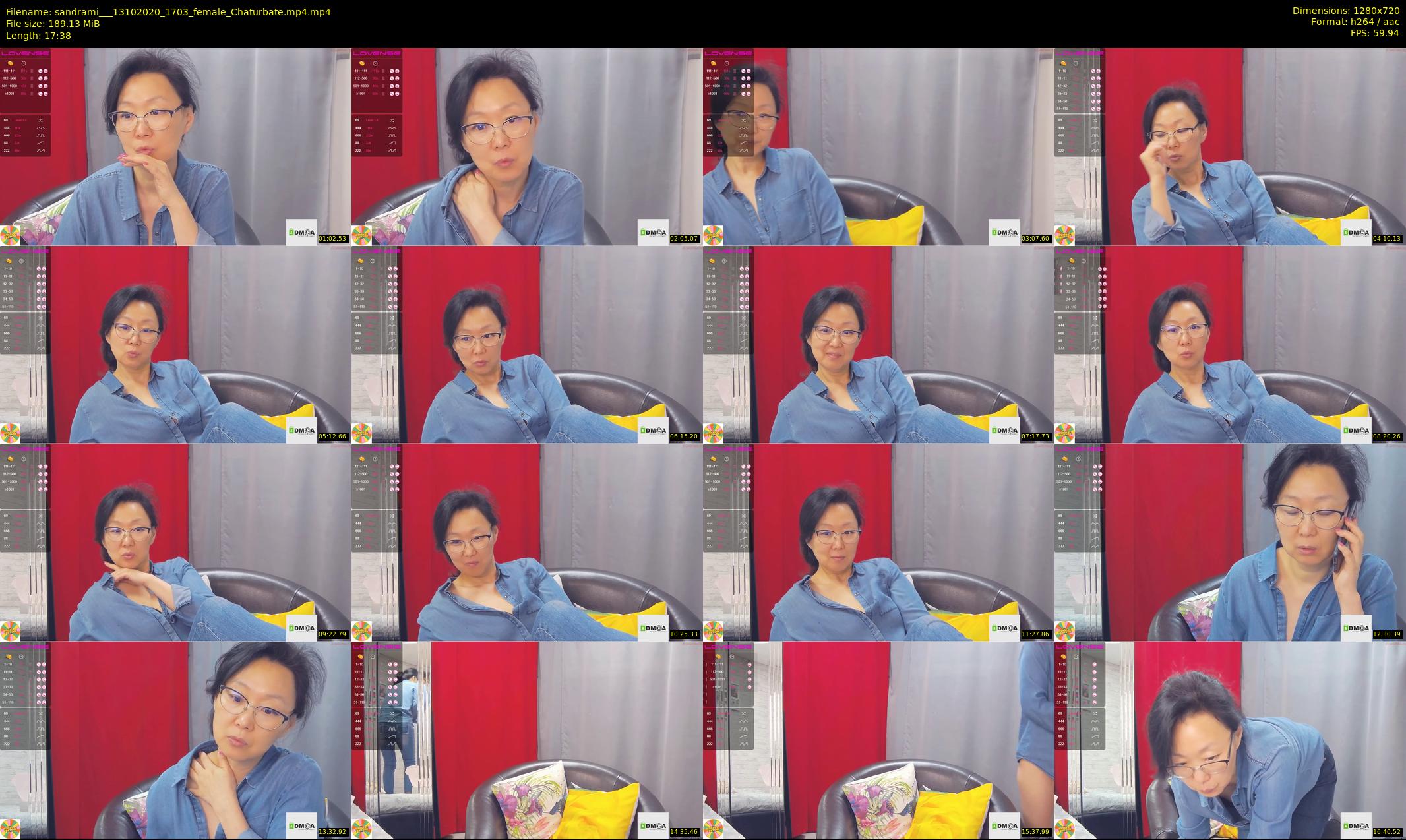 sandrami__ — 18 minute Chaturbate female cam show recording, 720p, Oct 13, 2020