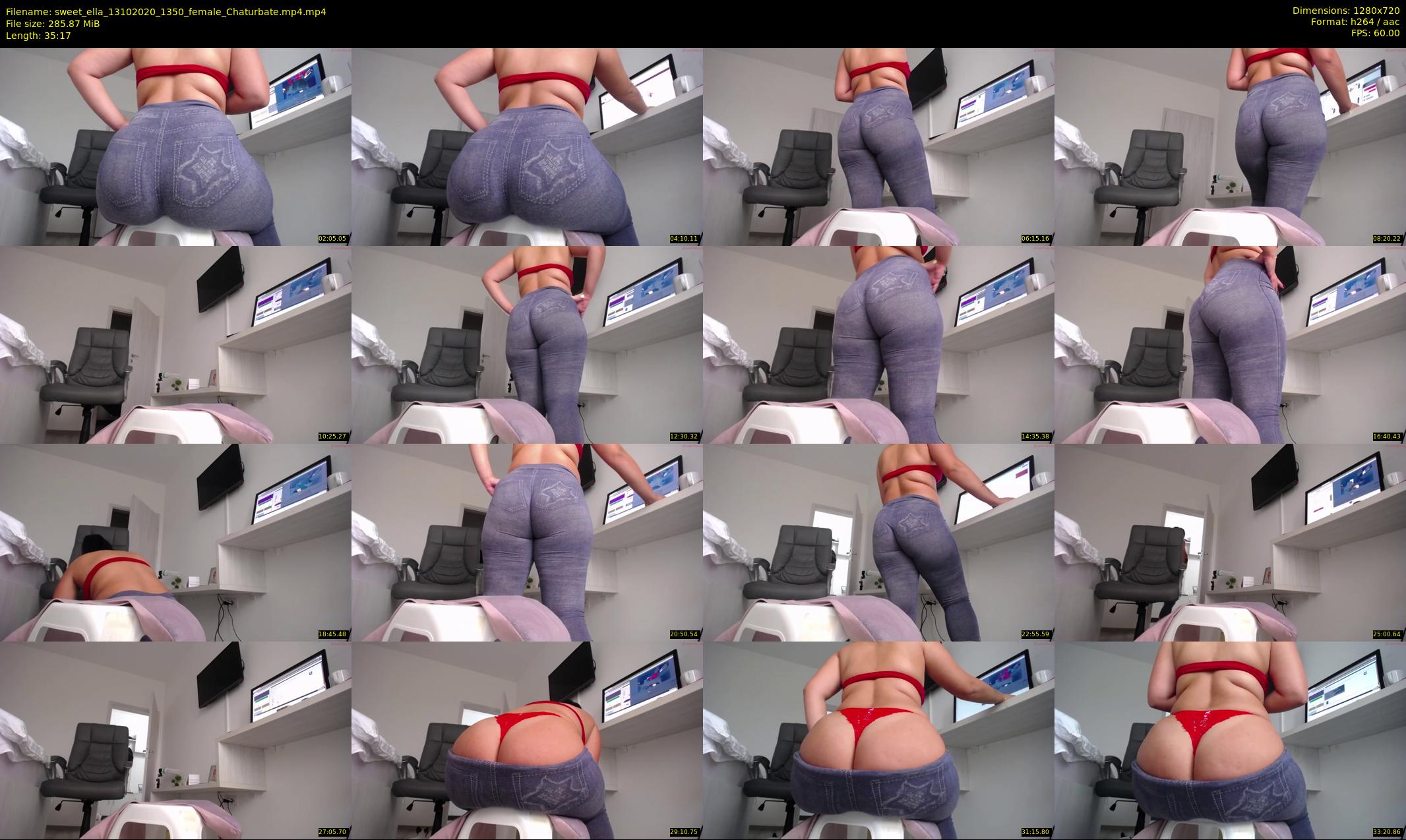 sweet_ella — 36 minute Chaturbate female cam show recording, 720p, Oct 13, 2020