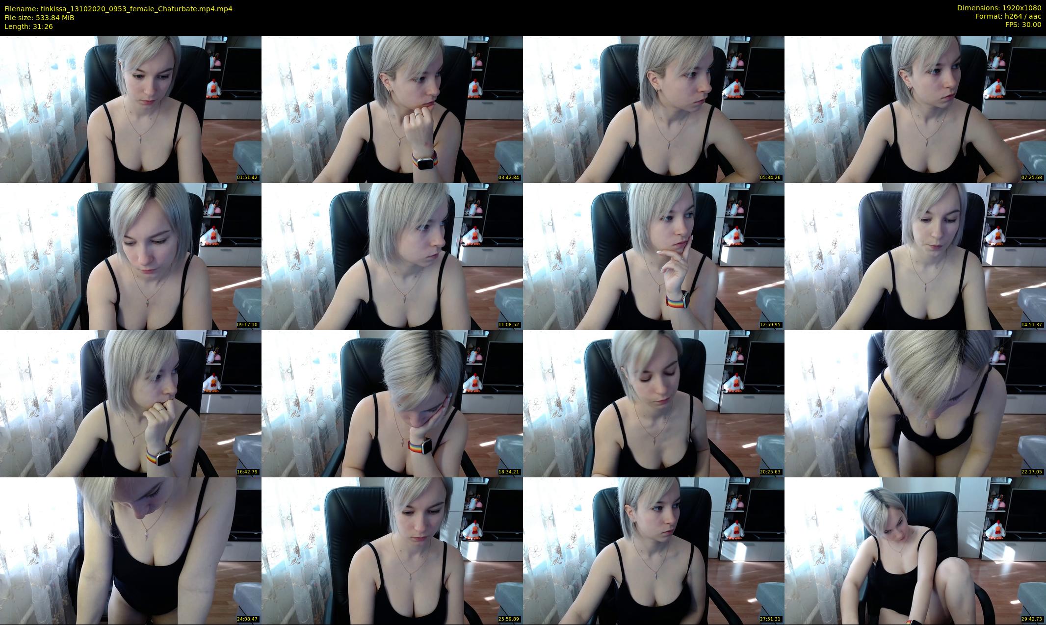 tinkissa — 32 minute Chaturbate couple cam show recording, 1080p, Oct 13, 2020