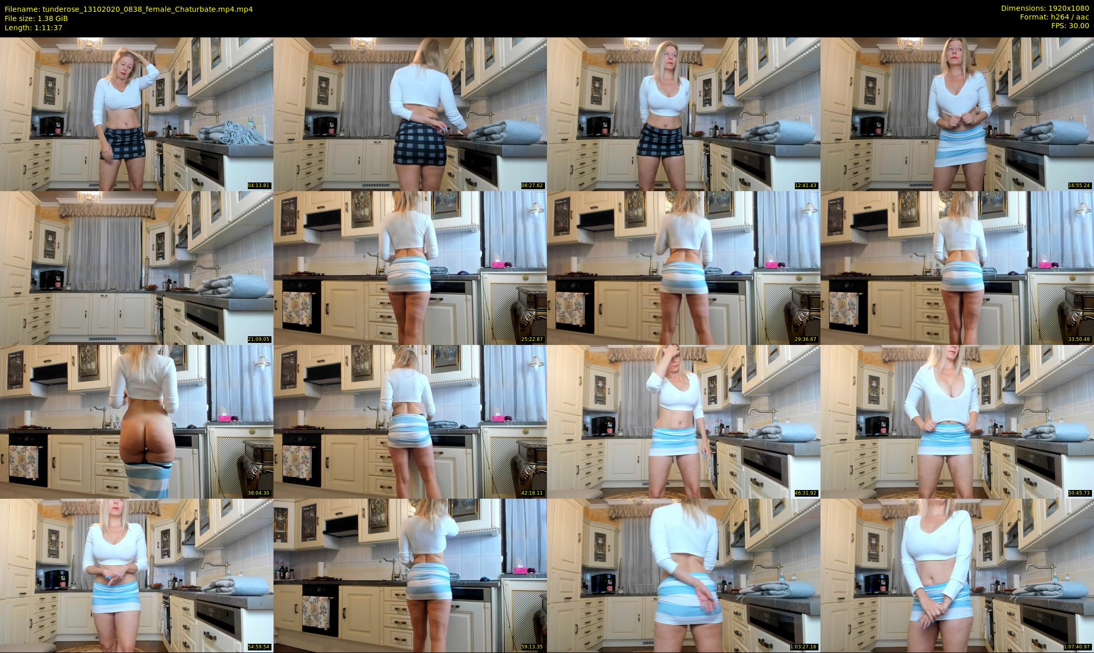 tunderose — 72 minute Chaturbate female cam show recording, 1080p, Oct 13, 2020