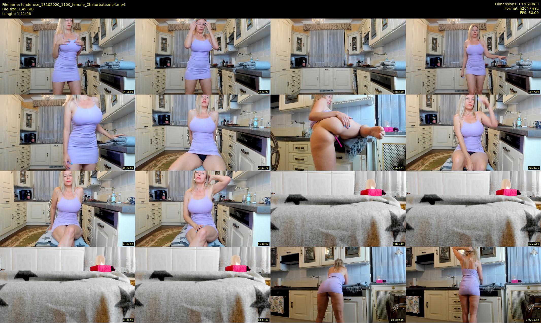 tunderose — 72 minute Chaturbate female cam show recording, 1080p, Oct 13, 2020