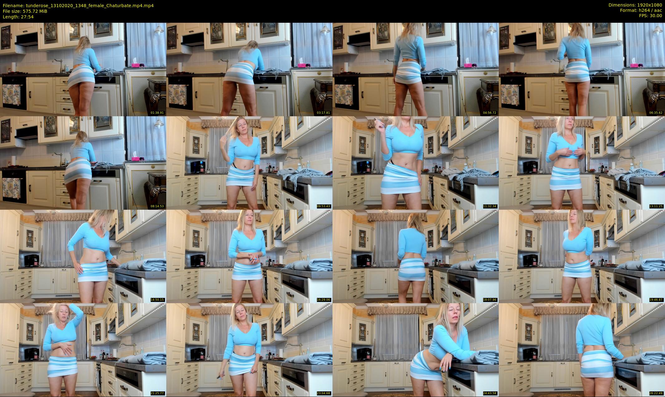 tunderose — 28 minute Chaturbate female cam show recording, 1080p, Oct 13, 2020
