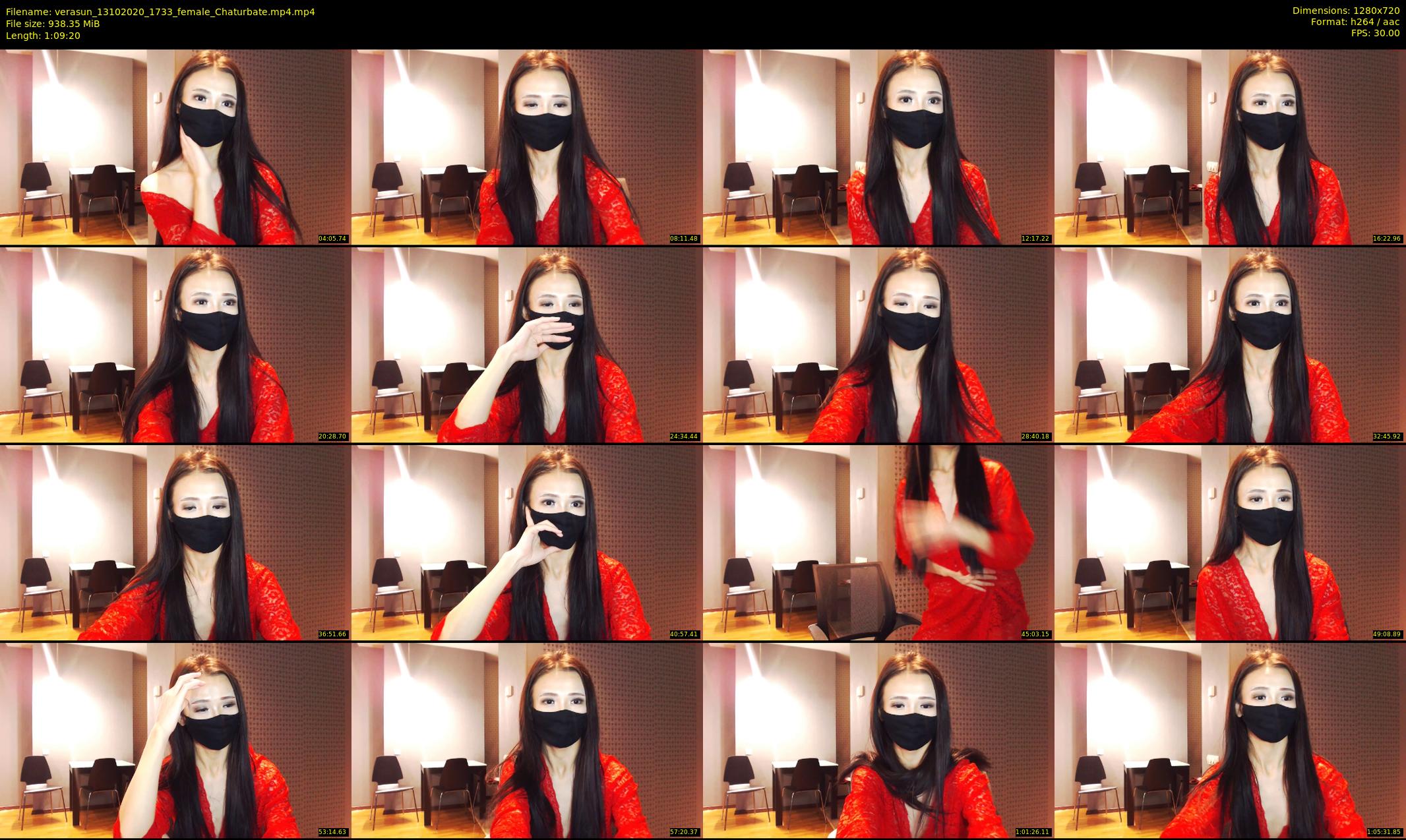 verasun — 70 minute Chaturbate female cam show recording, 720p, Oct 13, 2020