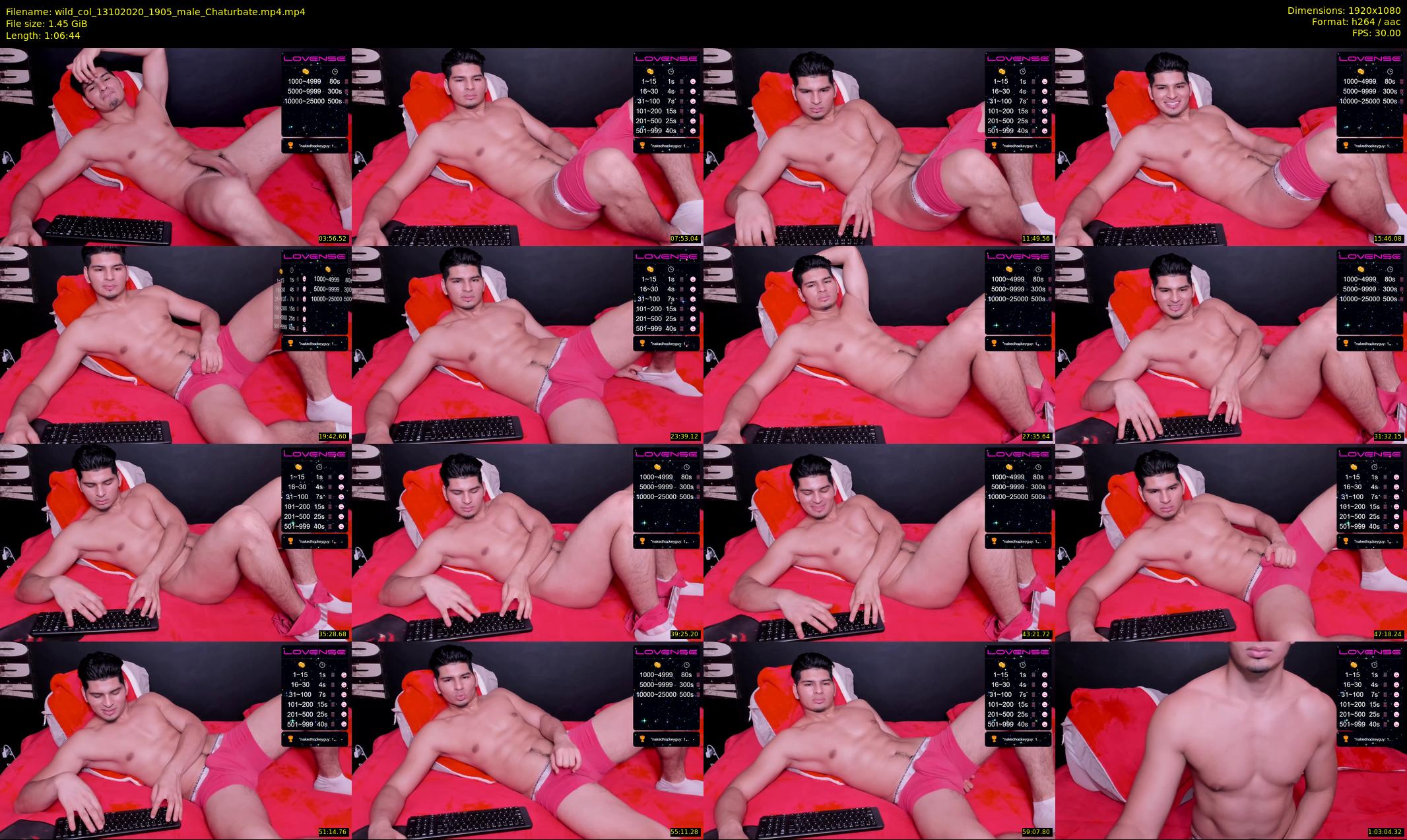 wild_col — 67 minute Chaturbate male cam show recording, 1080p, Oct 13, 2020