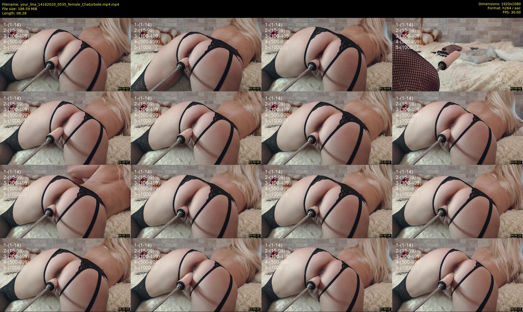 your_lina — 9 minute Chaturbate female cam show recording, 1080p, Oct 14, 2020